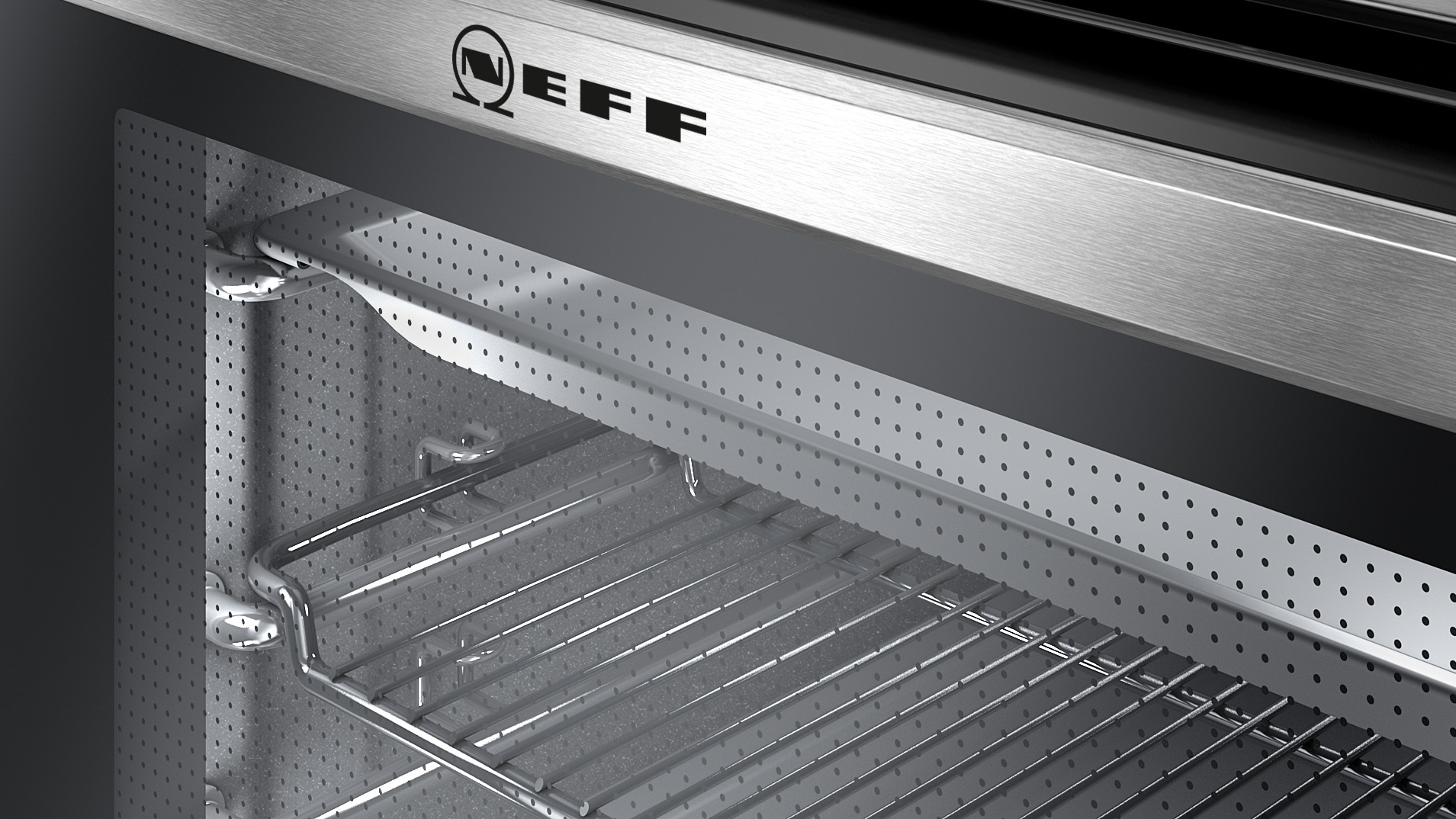 BSH Neff CGI oven，product design，