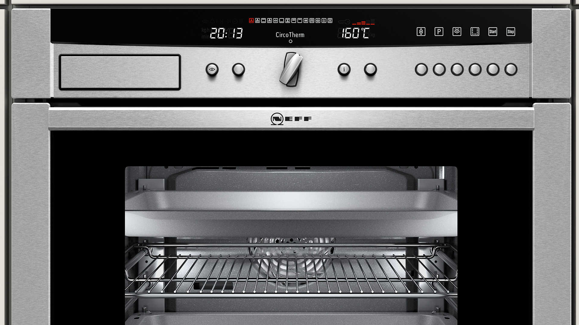 BSH Neff CGI oven，product design，