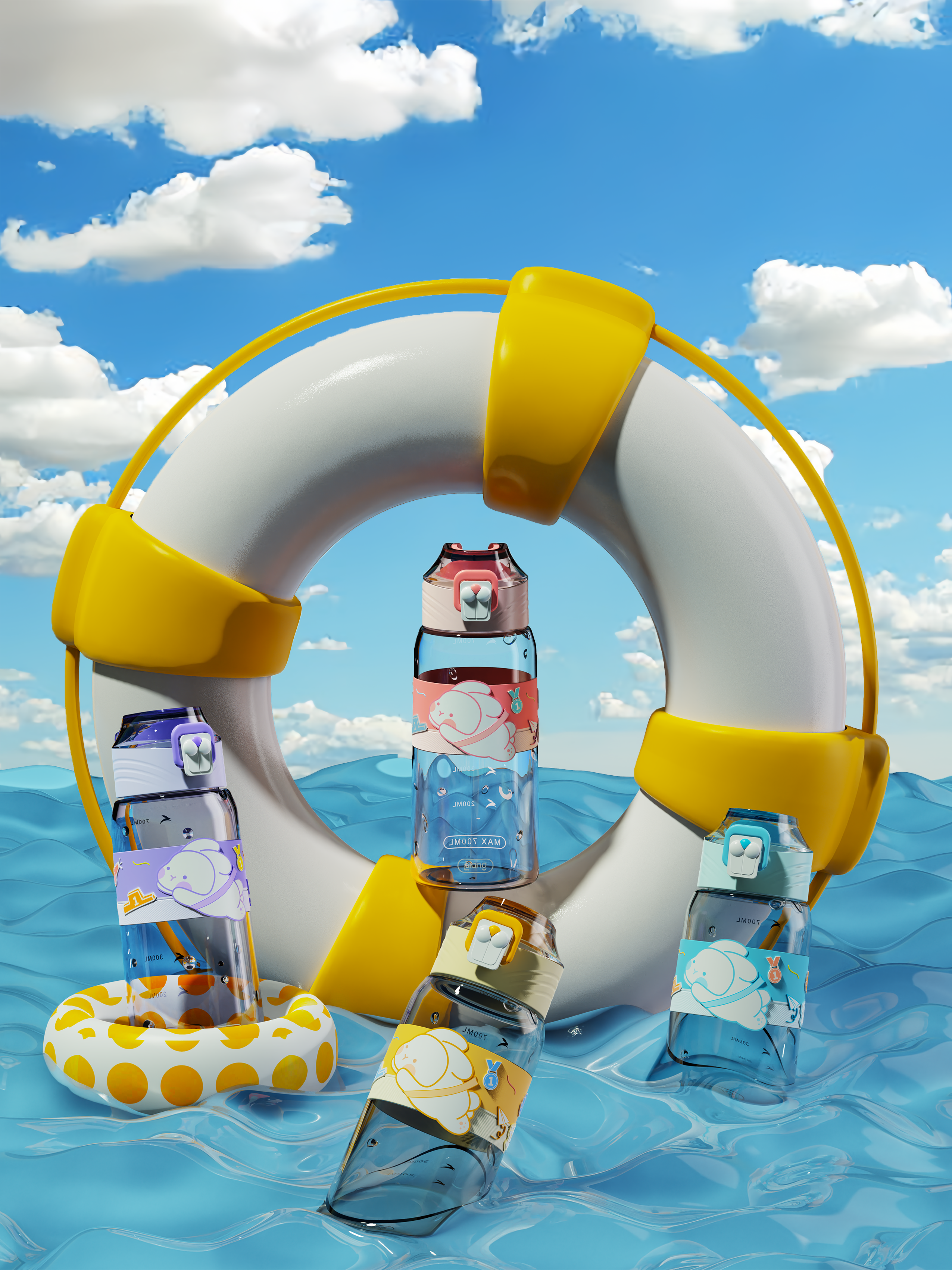 Water cup，Sports cup，Children's water cup，Plastic water cup，