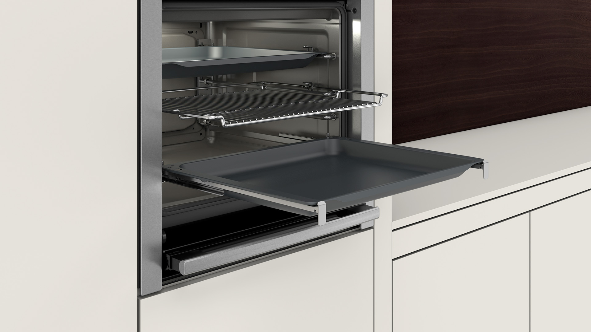 BSH Neff CGI oven，product design，