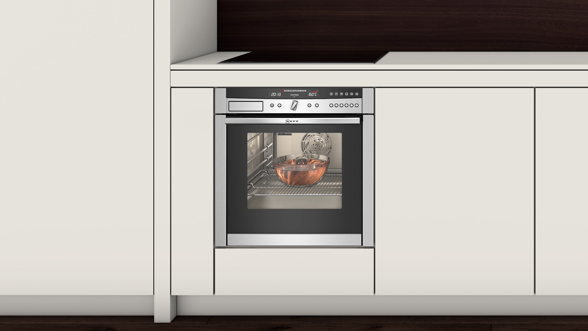 BSH Neff CGI oven，product design，