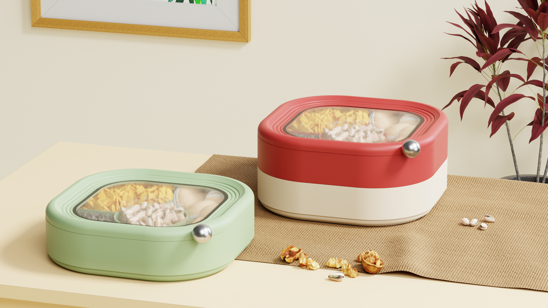 Candy box，Candy tray，Dried fruit tray，Dried fruit box，