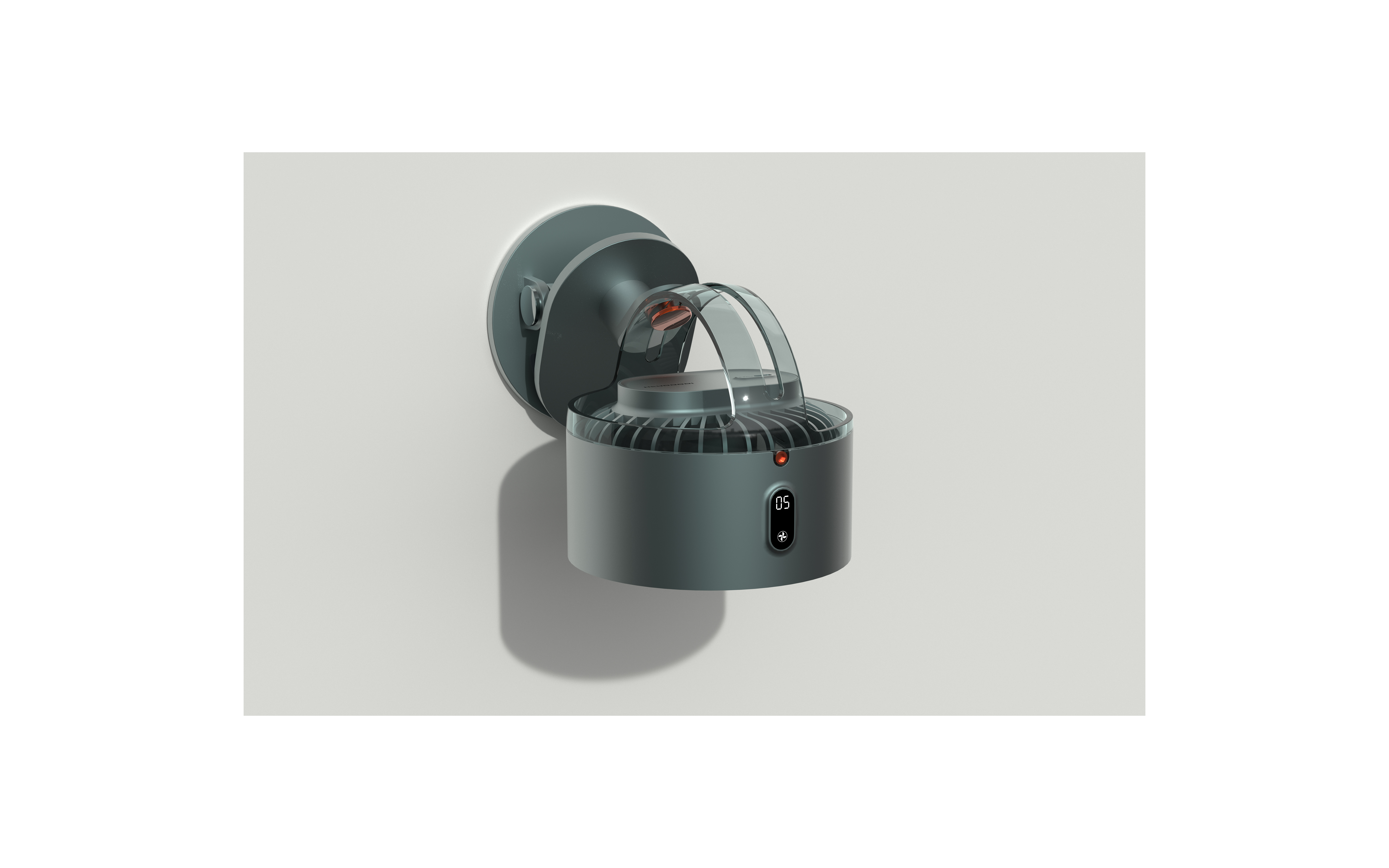 rail clip fan，