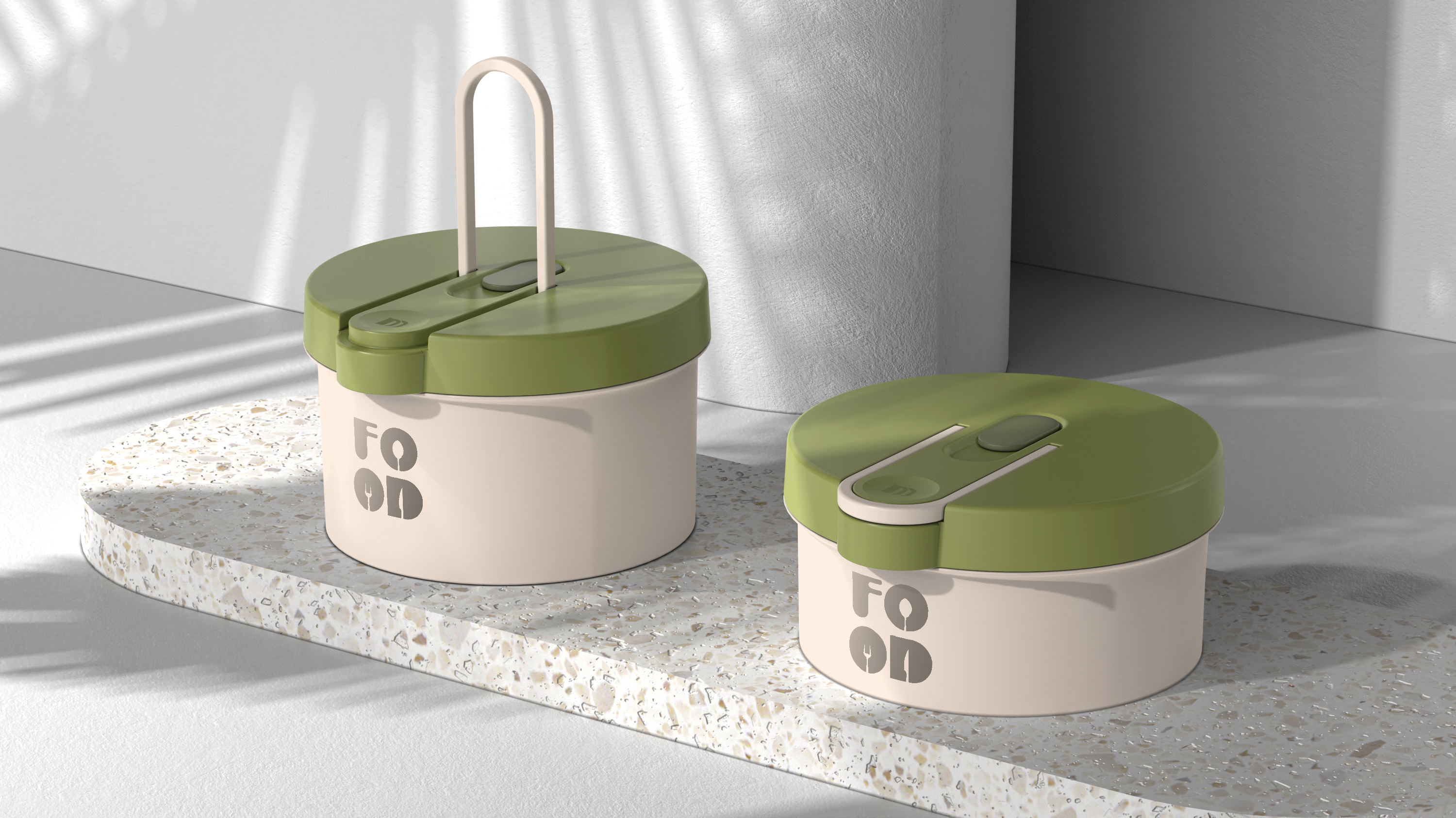 Portable lunch box，Receive，