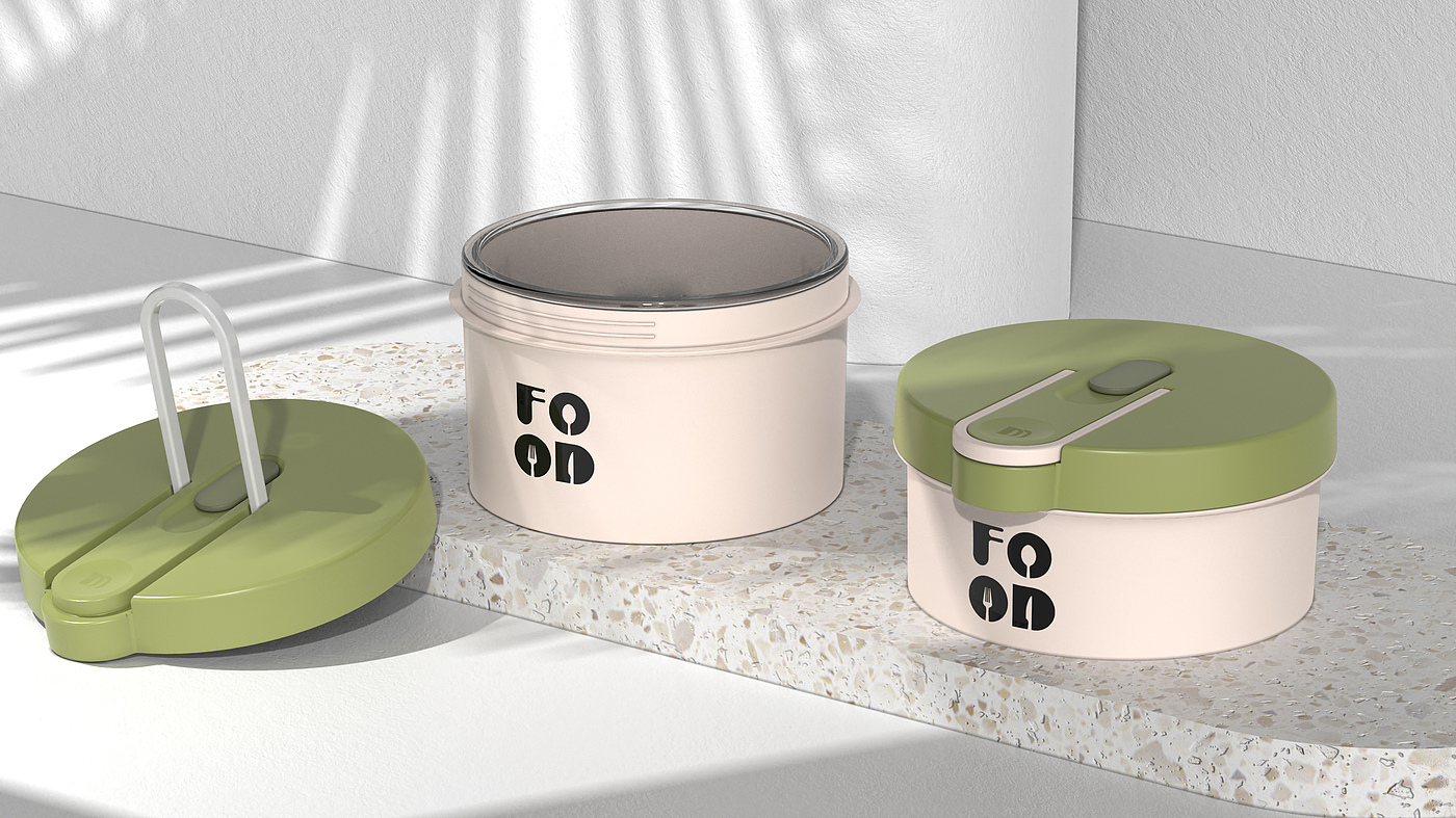 Portable lunch box，Receive，