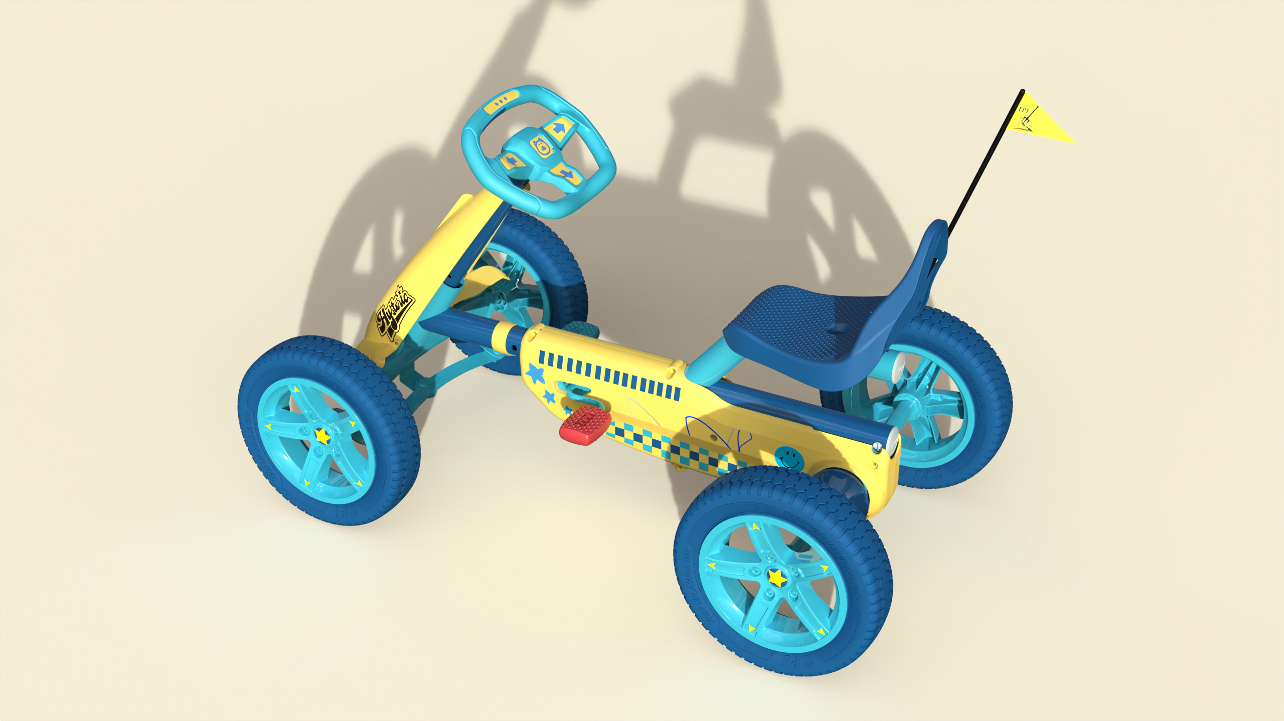 children，Children's car，Bicycle，