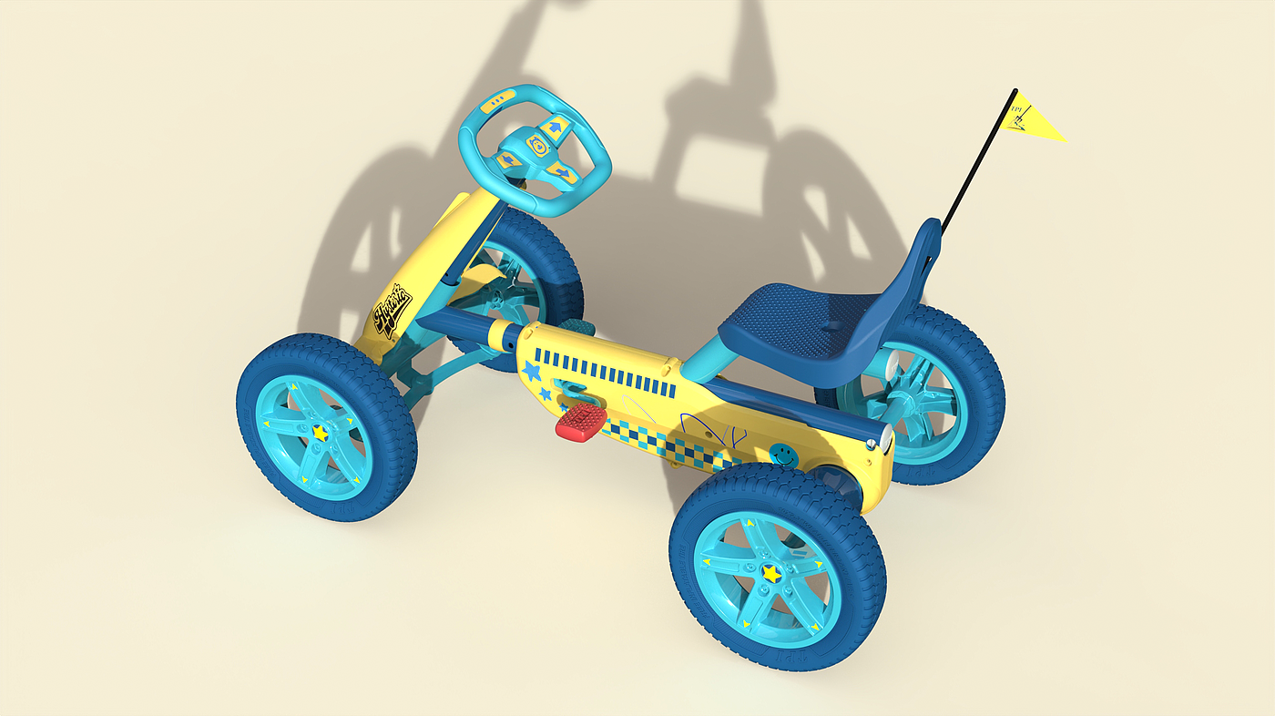 children，Children's car，Bicycle，