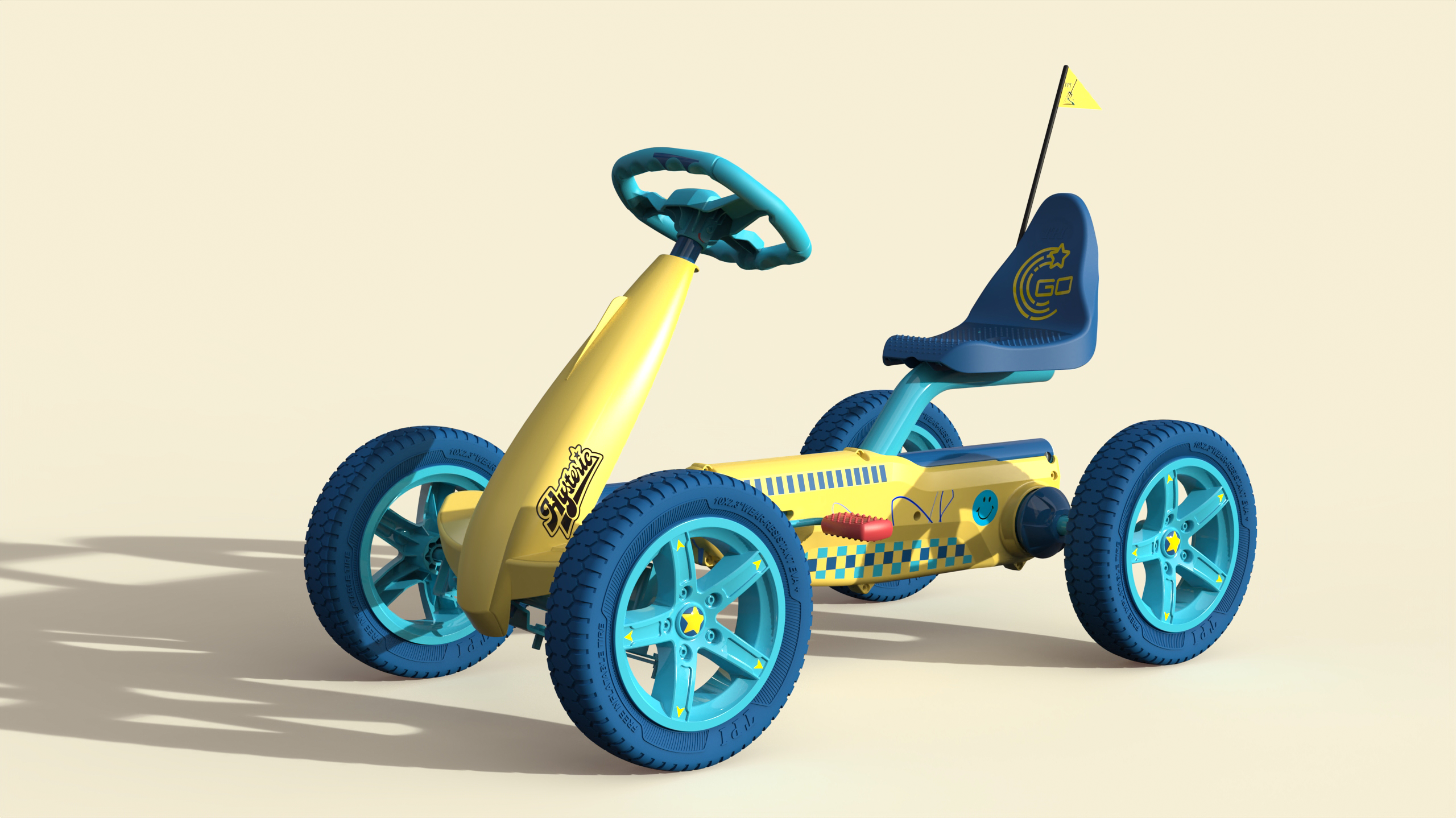 children，Children's car，Bicycle，