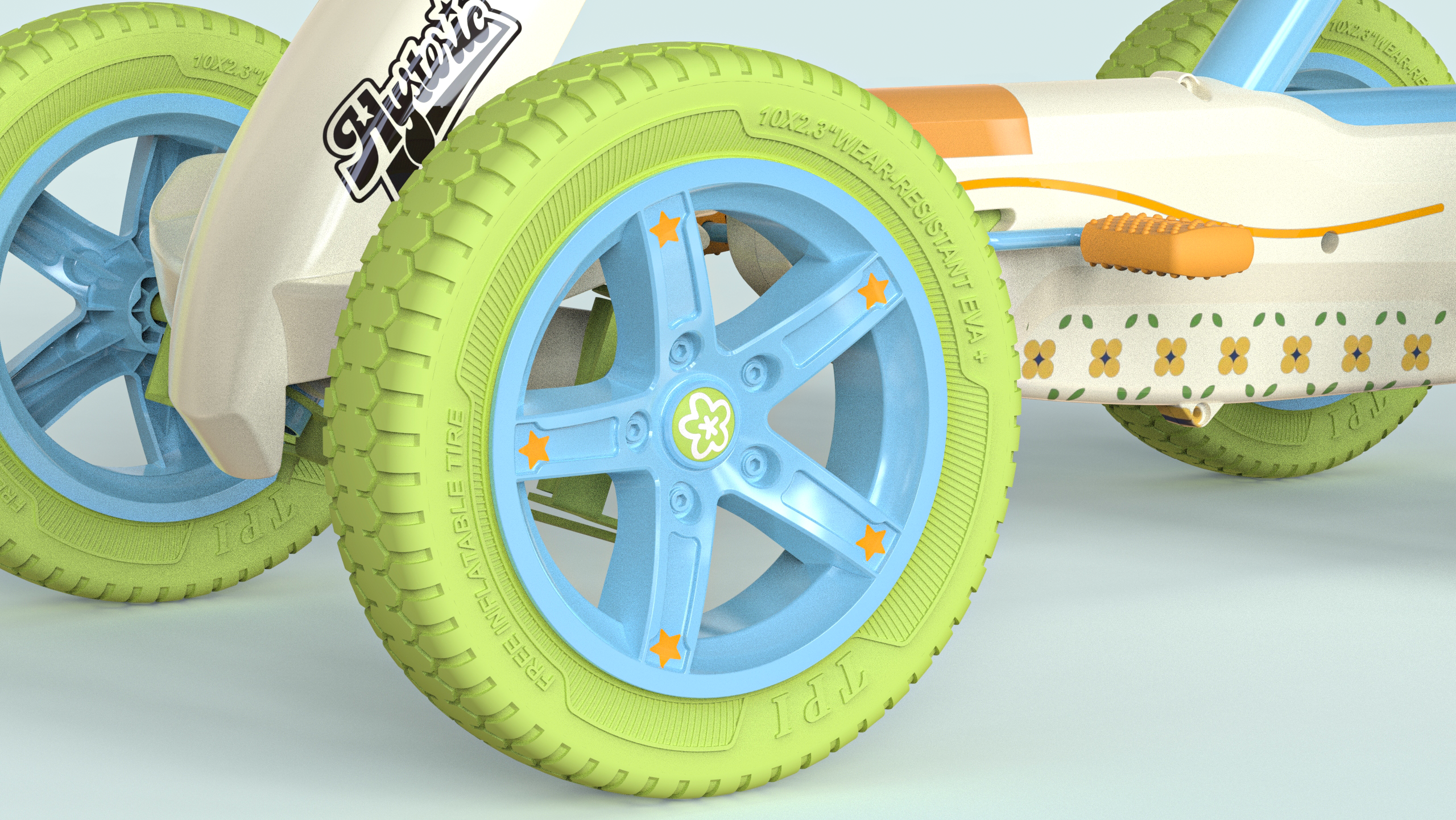 children，Children's car，Bicycle，