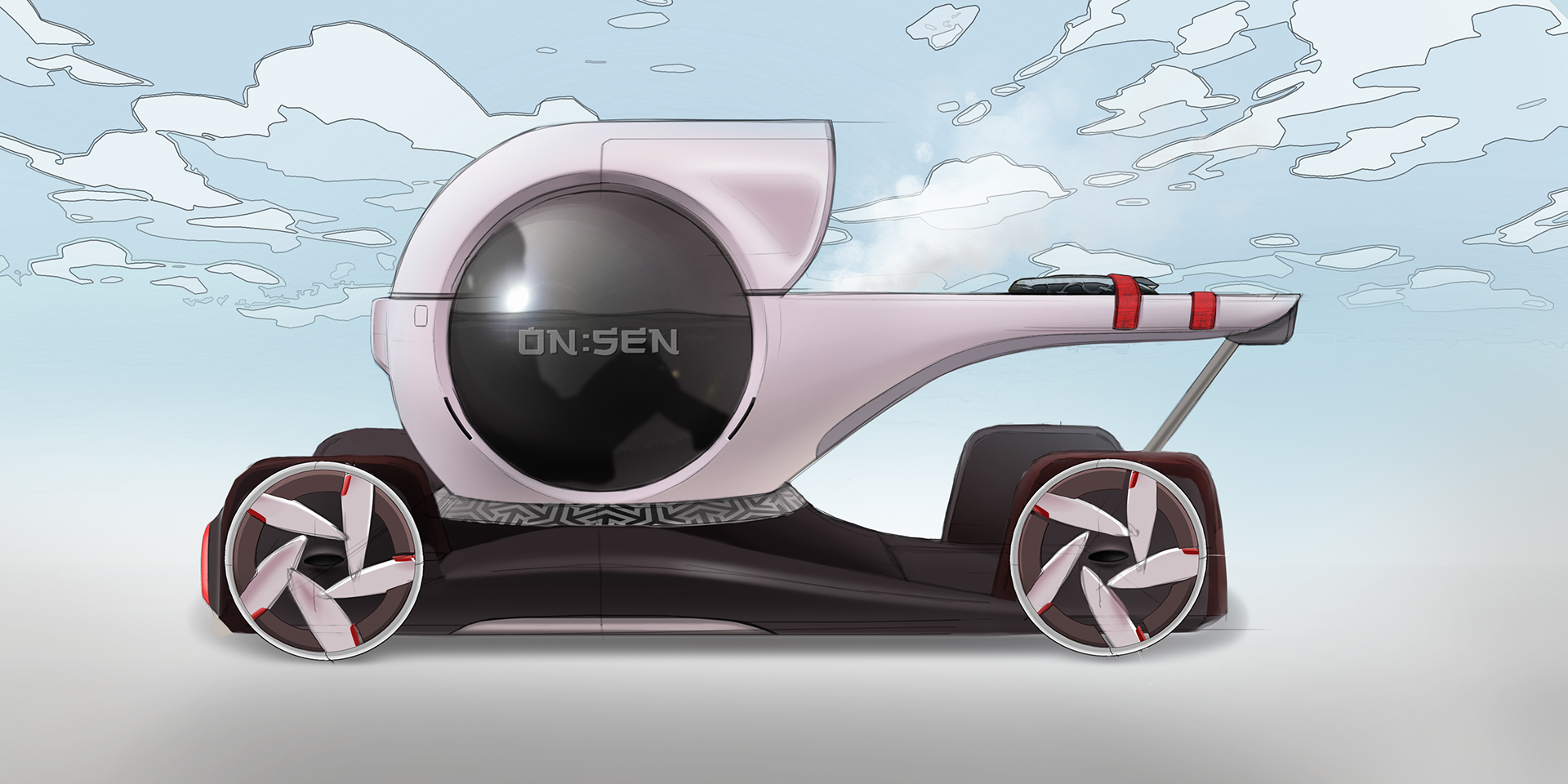 On：sen，Vehicle，Japan，hot spring，