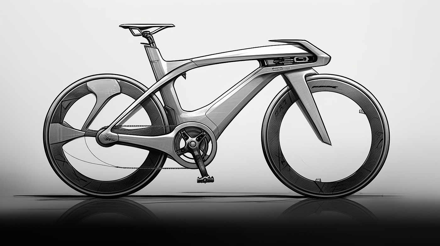 bicycle, creative, concept，bicycle, creative, concept，