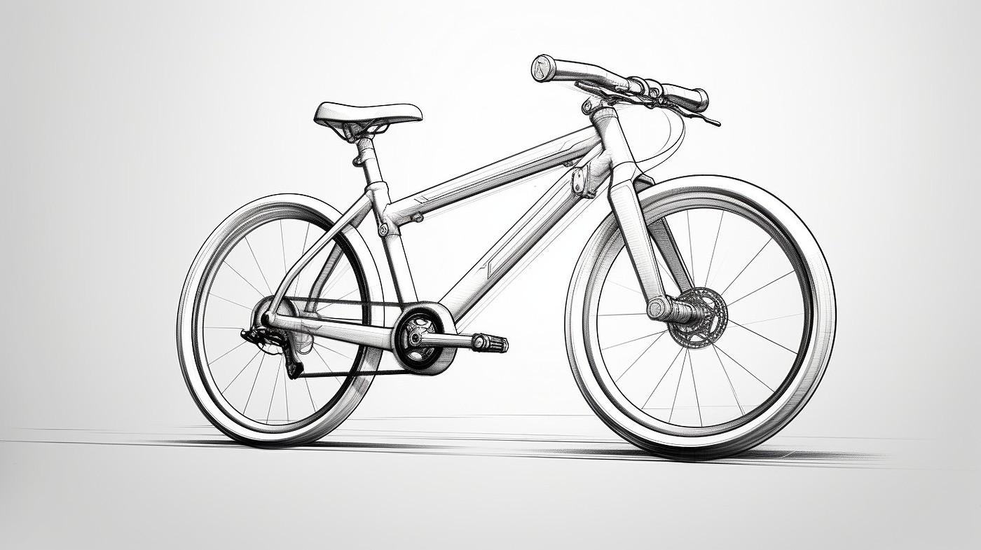 bicycle, creative, concept，bicycle, creative, concept，