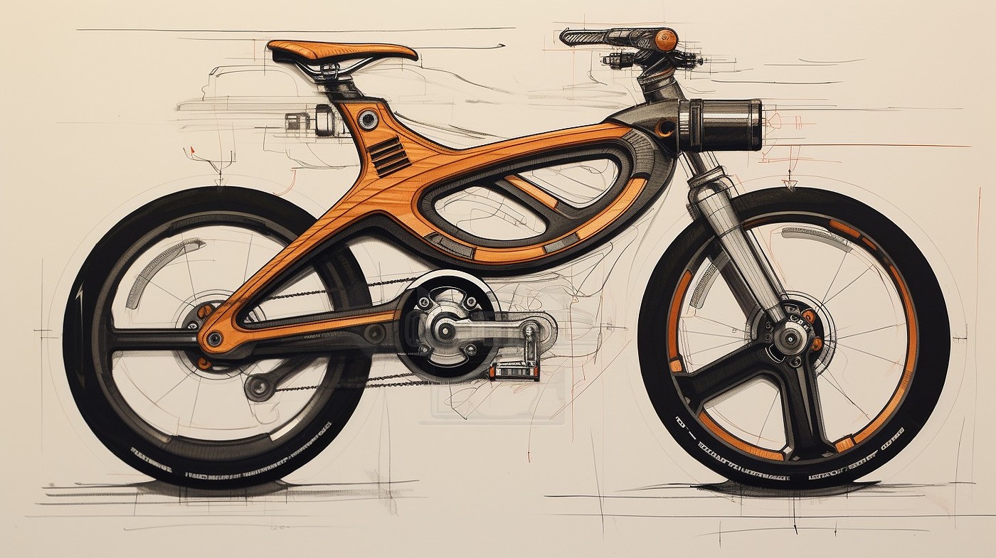 bicycle, creative, concept，bicycle, creative, concept，