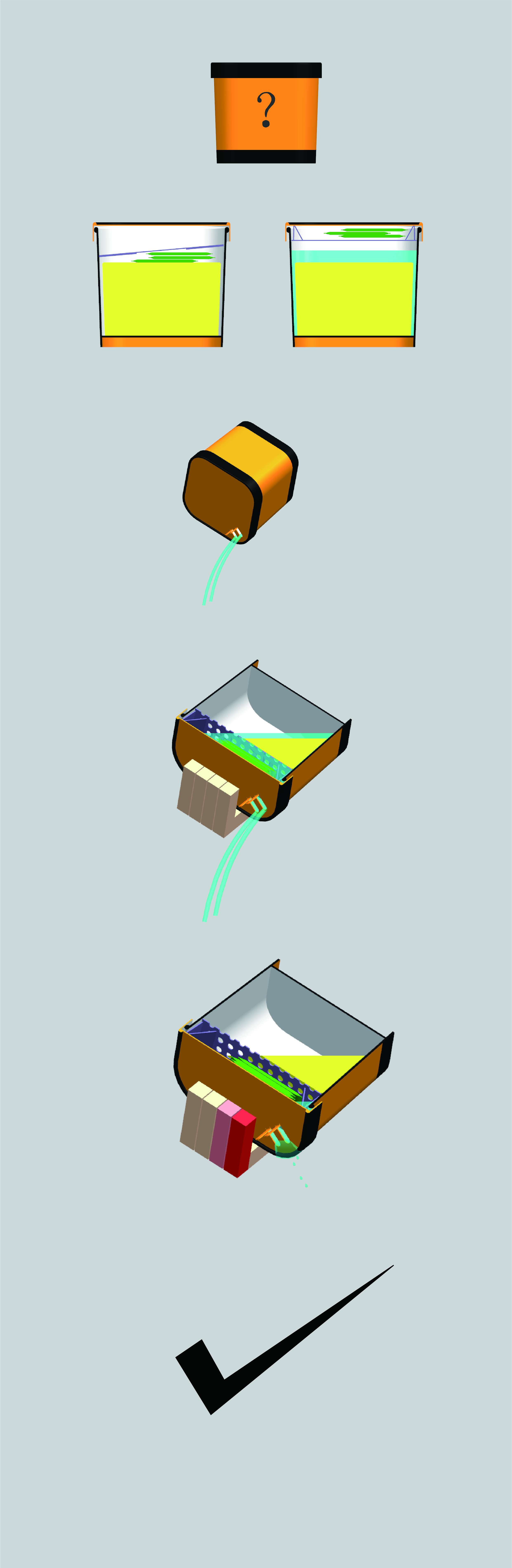 Mix Noodles，pour water，