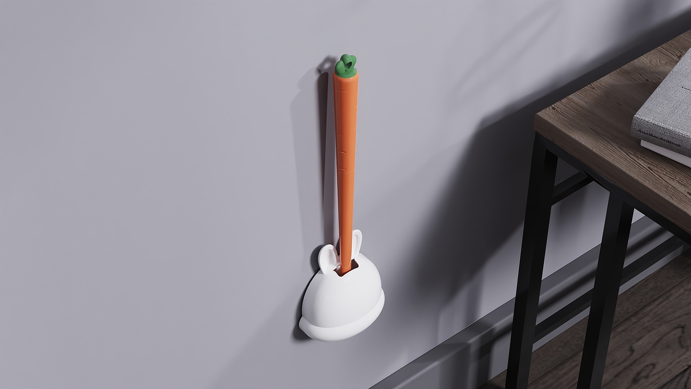 Original design，Appearance design，Toilet brush，