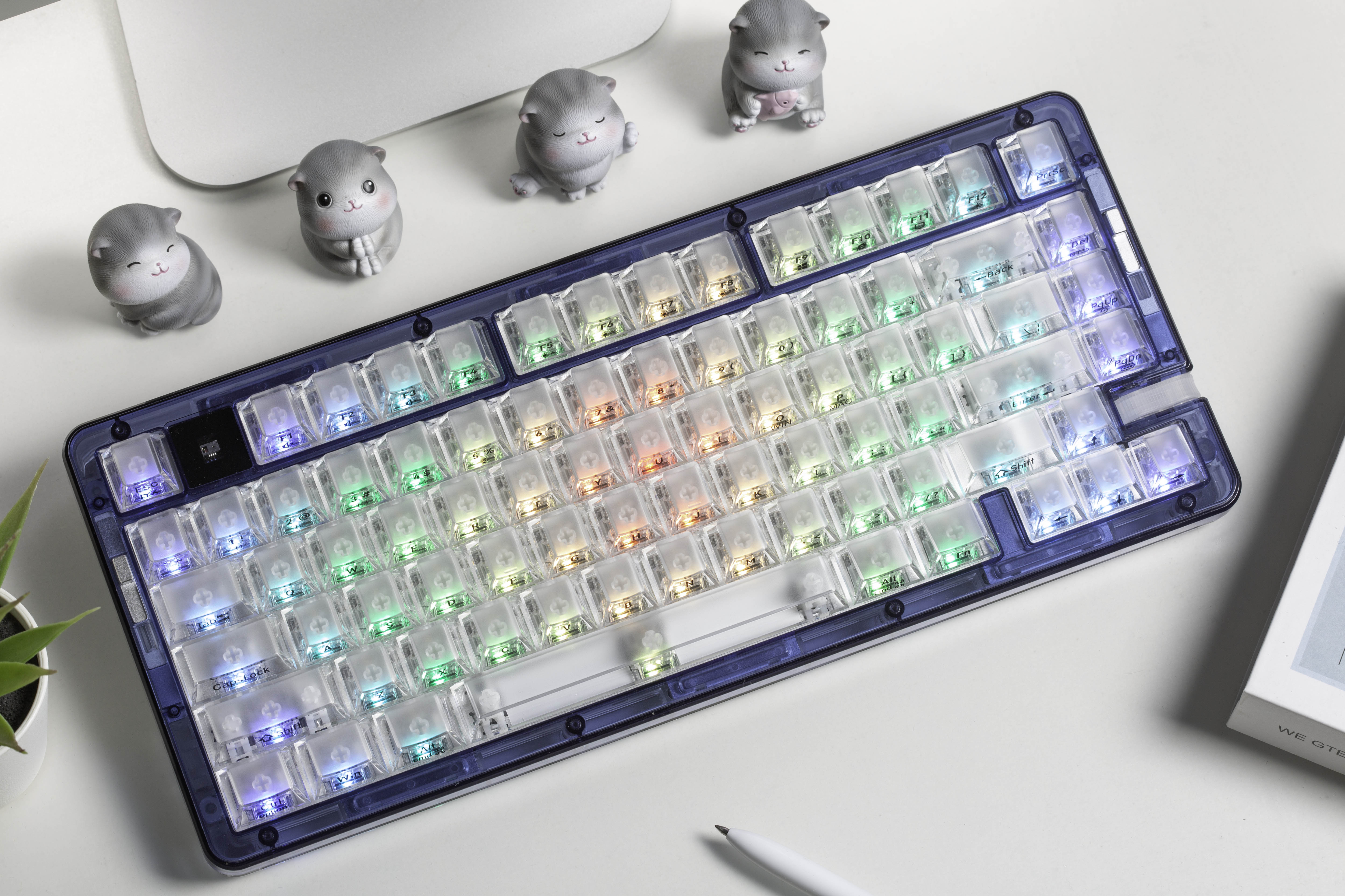 Magnetic Levitation · Keyboard · Gesture Control · Product Design，