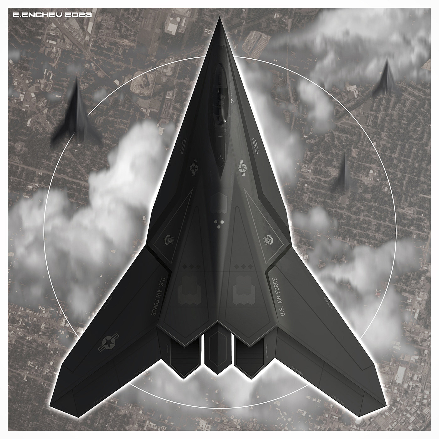 fighter，invisible，Jet aircraft，