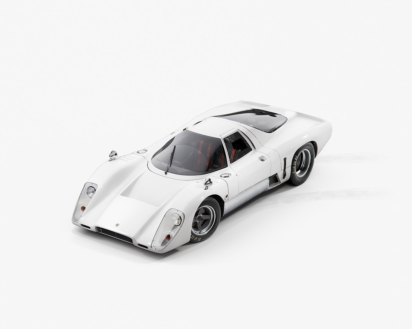 Sports car，cgi，pure white，