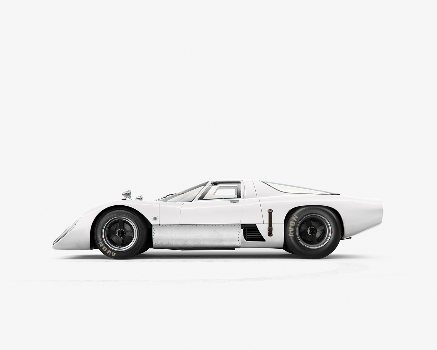 Sports car，cgi，pure white，