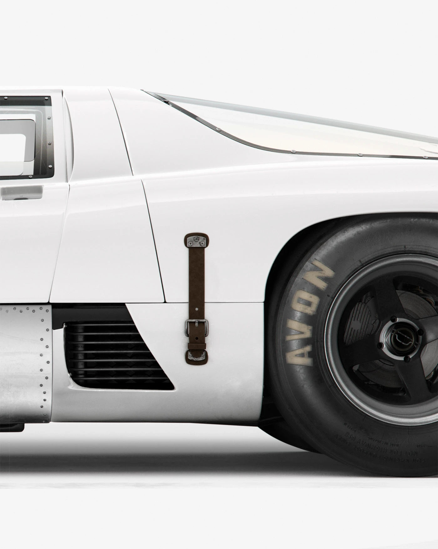 Sports car，cgi，pure white，
