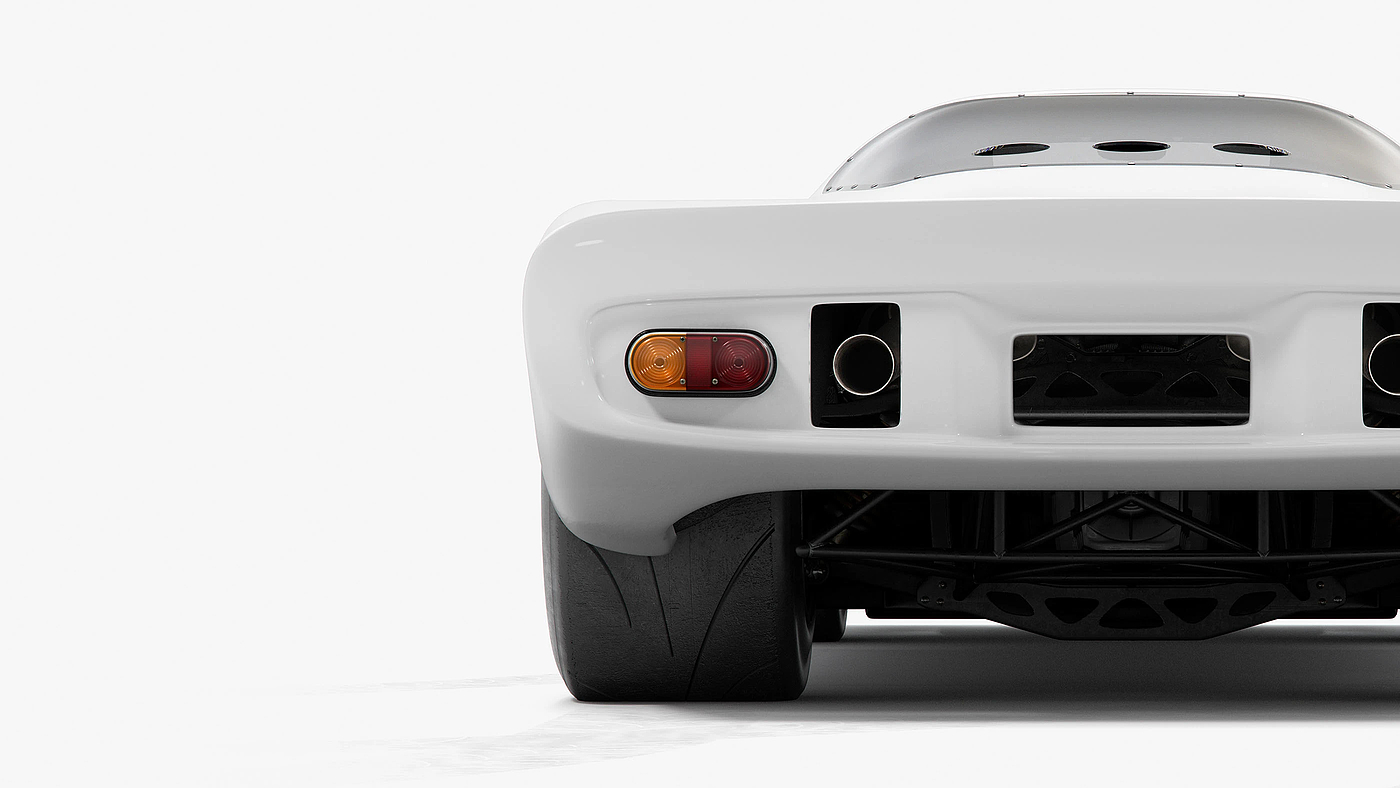 Sports car，cgi，pure white，