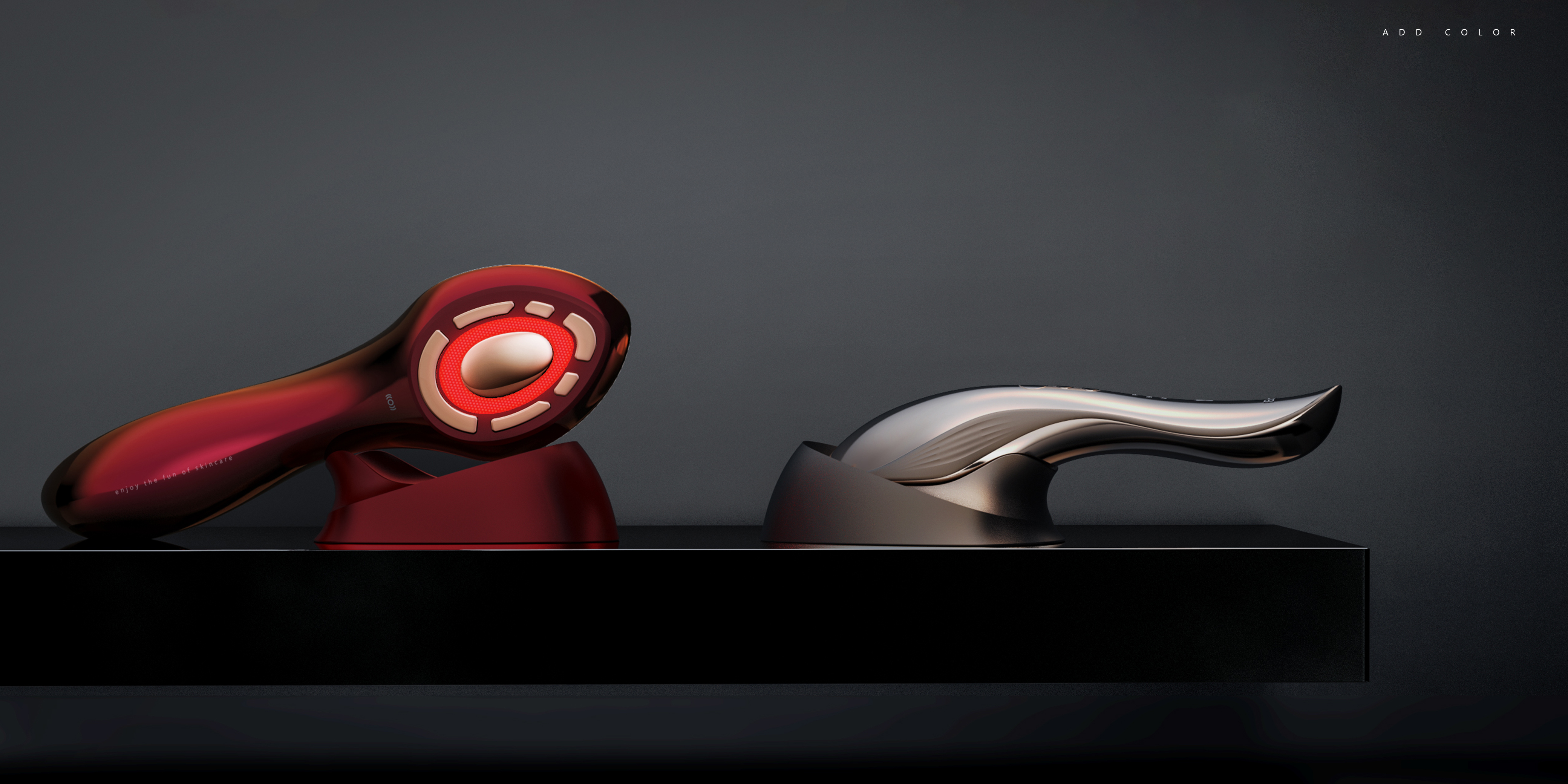 RF instrument, hand-held beauty instrument，