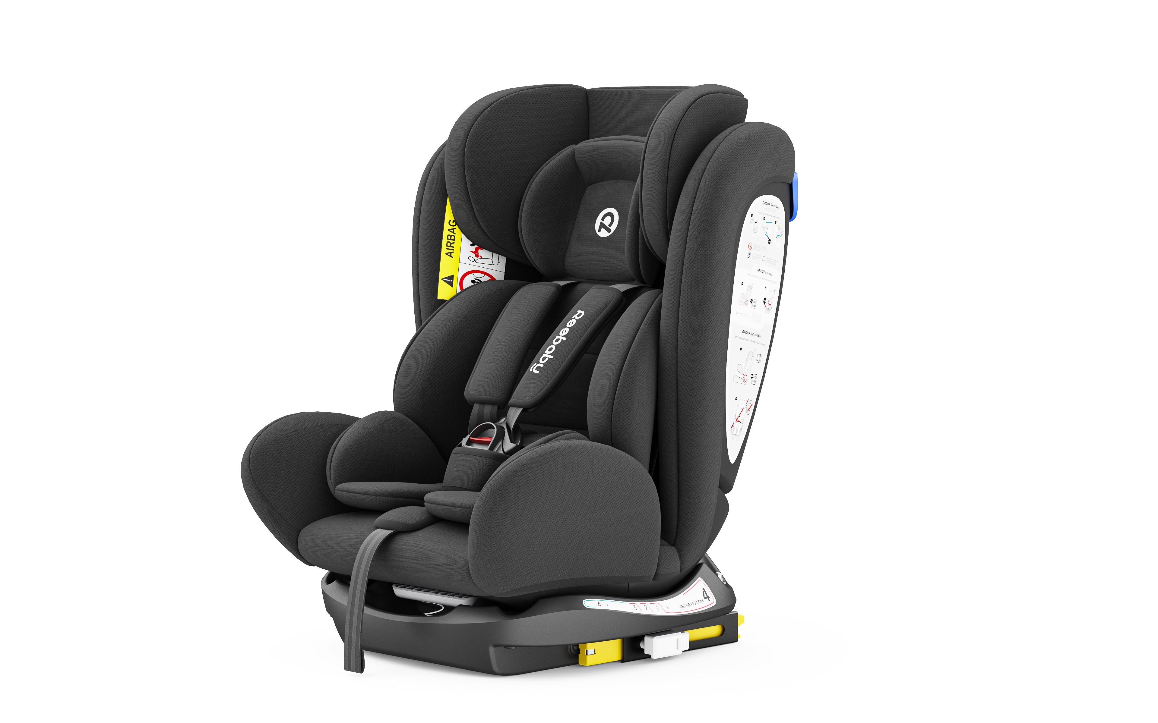 Safety seat，Child mother and baby，E-commerce details，Product rendering，Maternal and infant products，3D rendering，