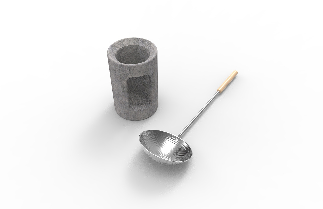 Cement stove，