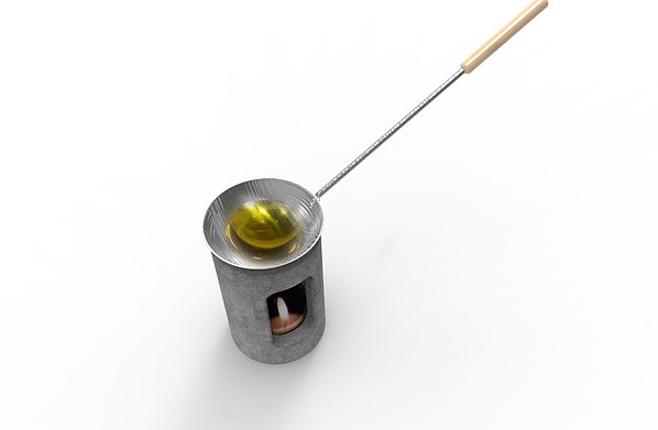 Cement stove，