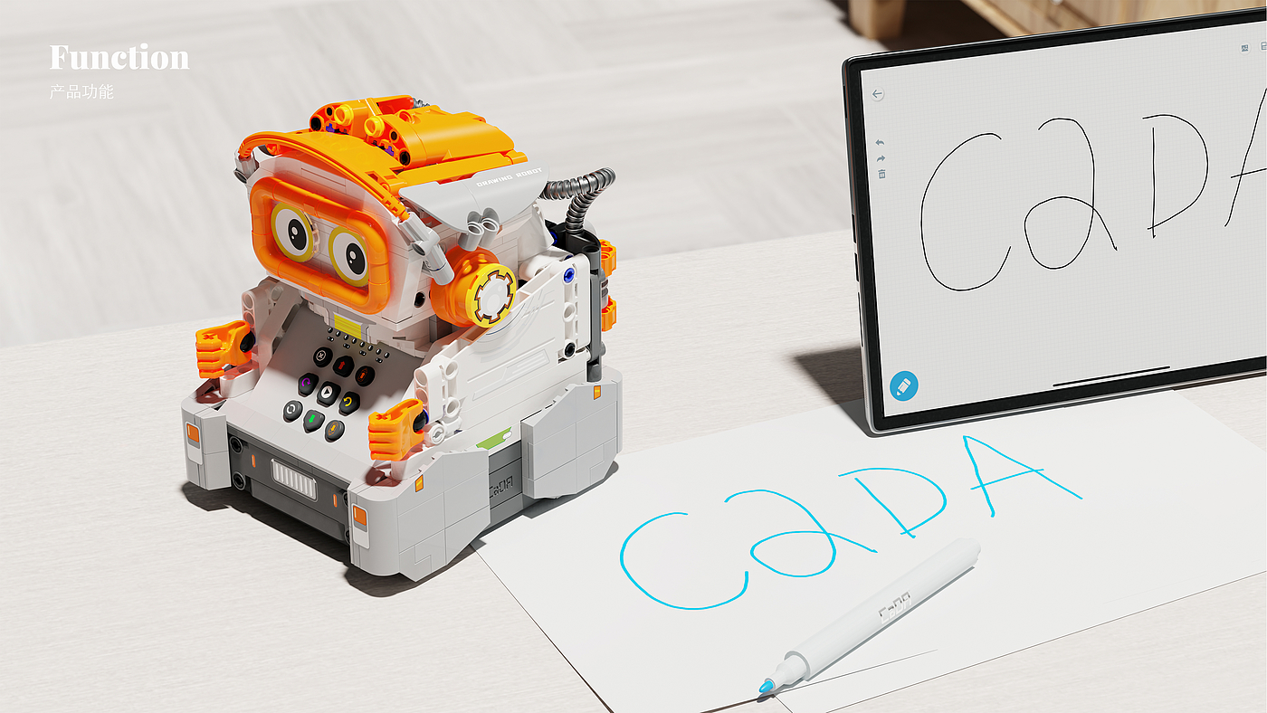 robot，Steam Education，industrial design，Building blocks，