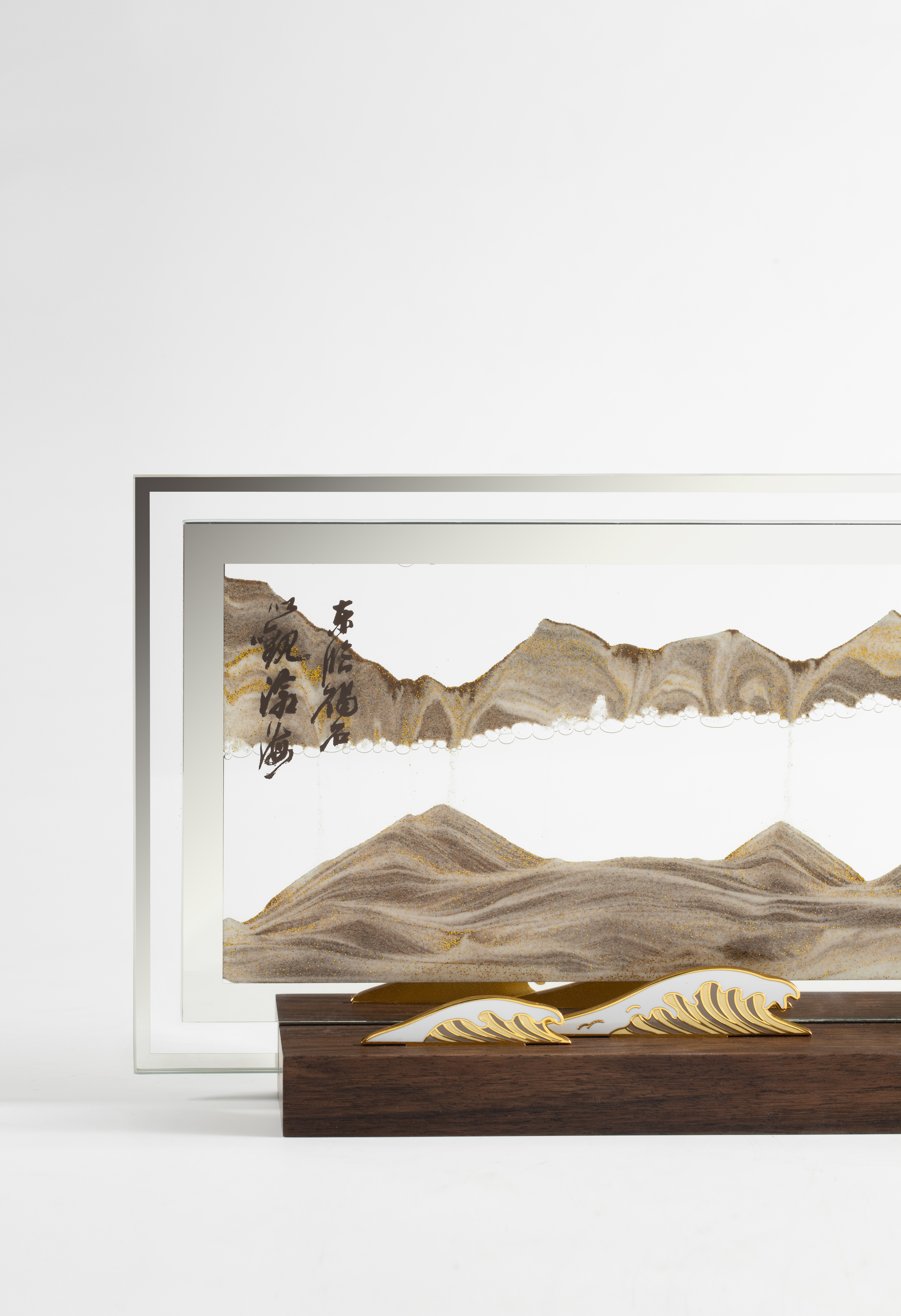 Red deer，Cultural creation，quicksand painting，hourglass，Xiling Printing Society，