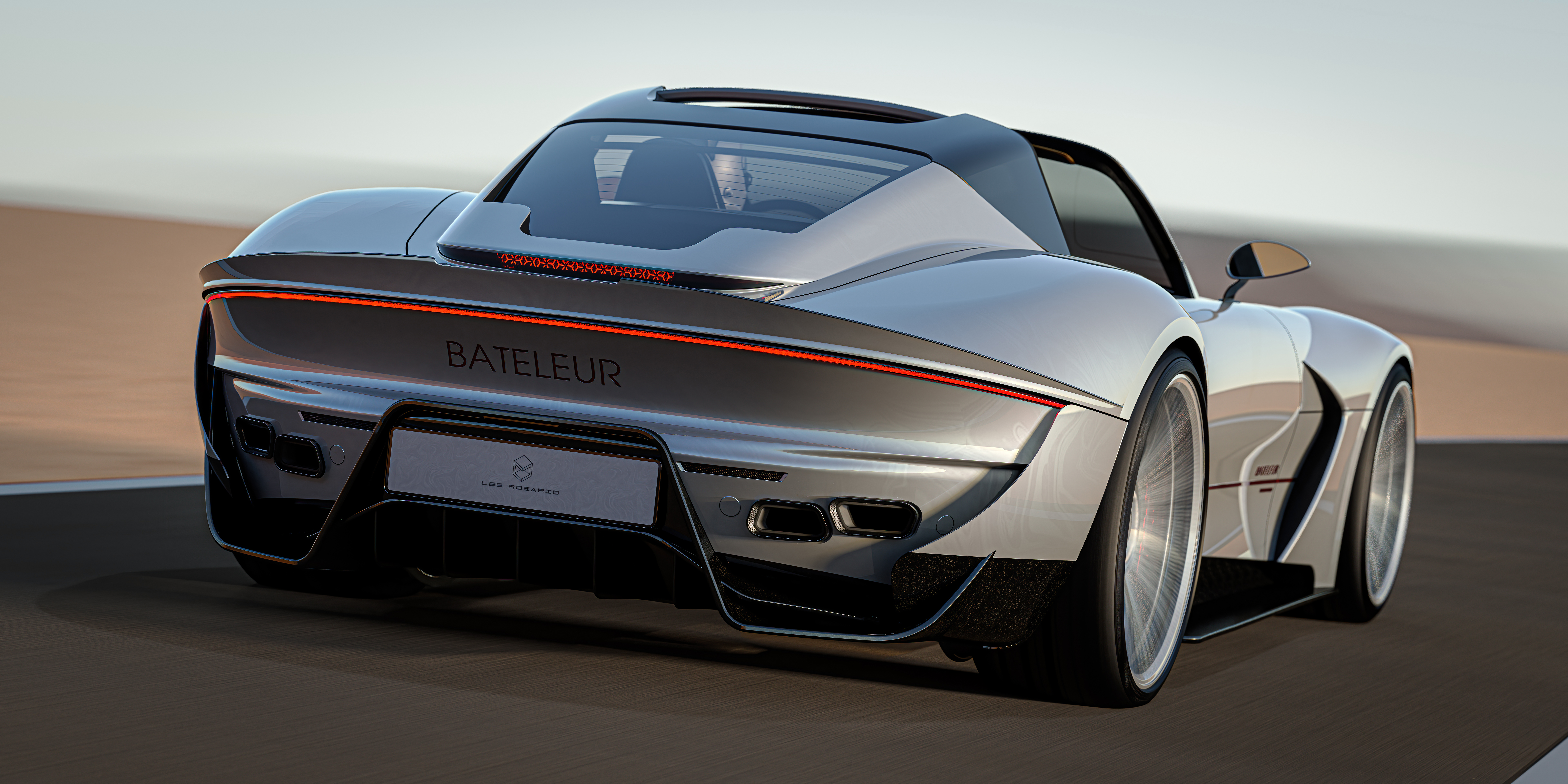 Design，conceptual design，Render，automobile，Sports car，Spyde，