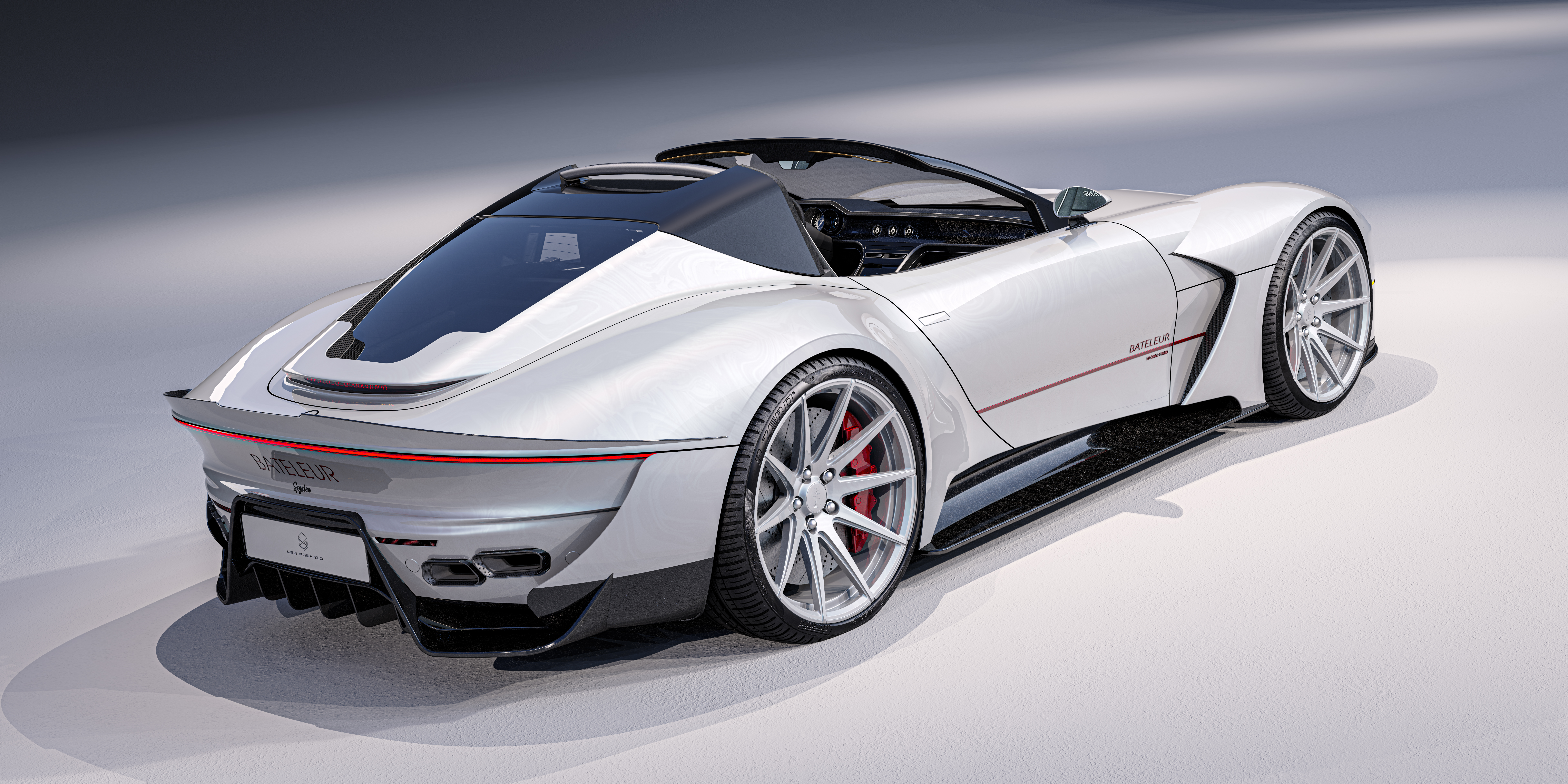 Design，conceptual design，Render，automobile，Sports car，Spyde，