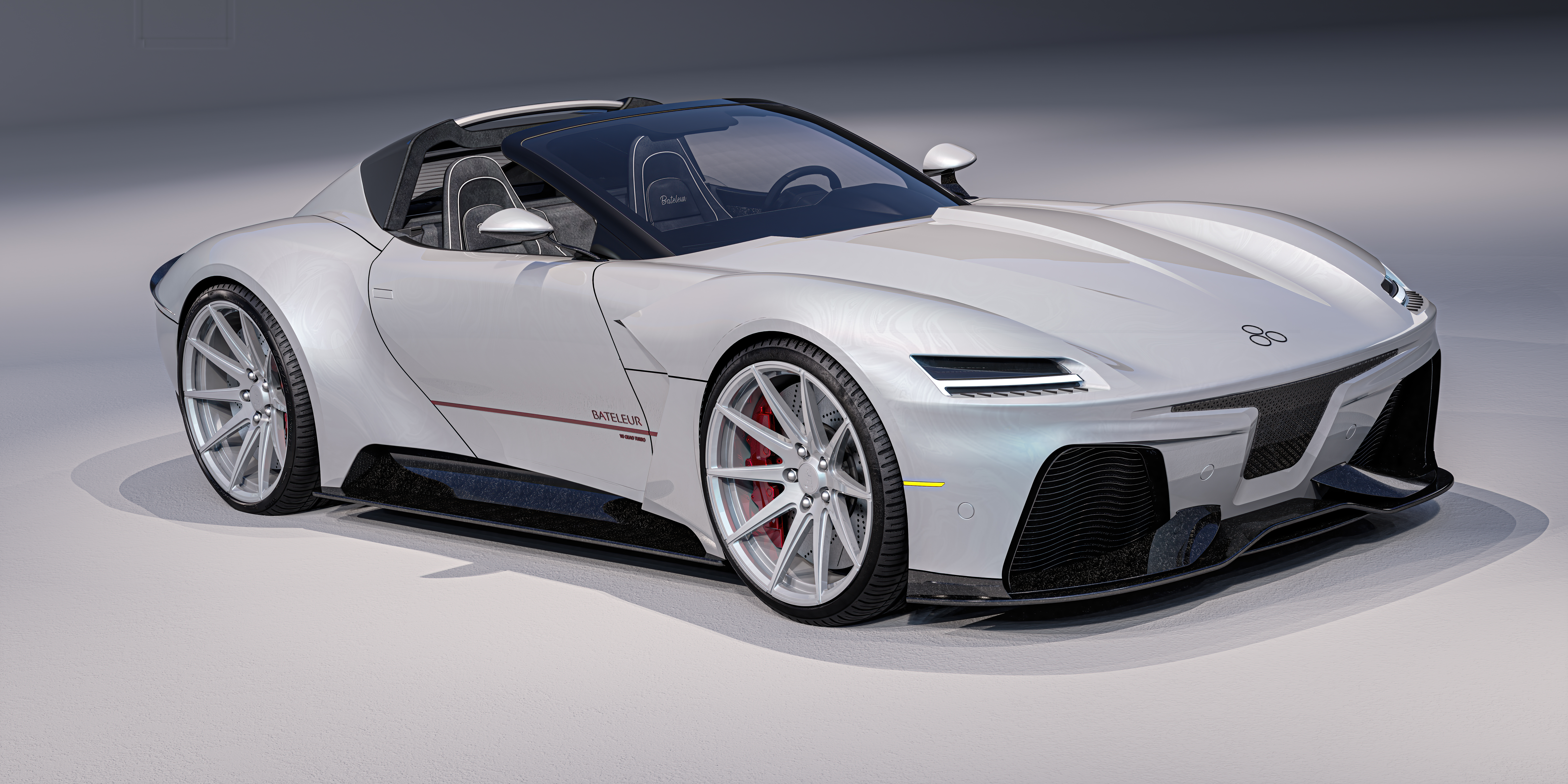 Design，conceptual design，Render，automobile，Sports car，Spyde，