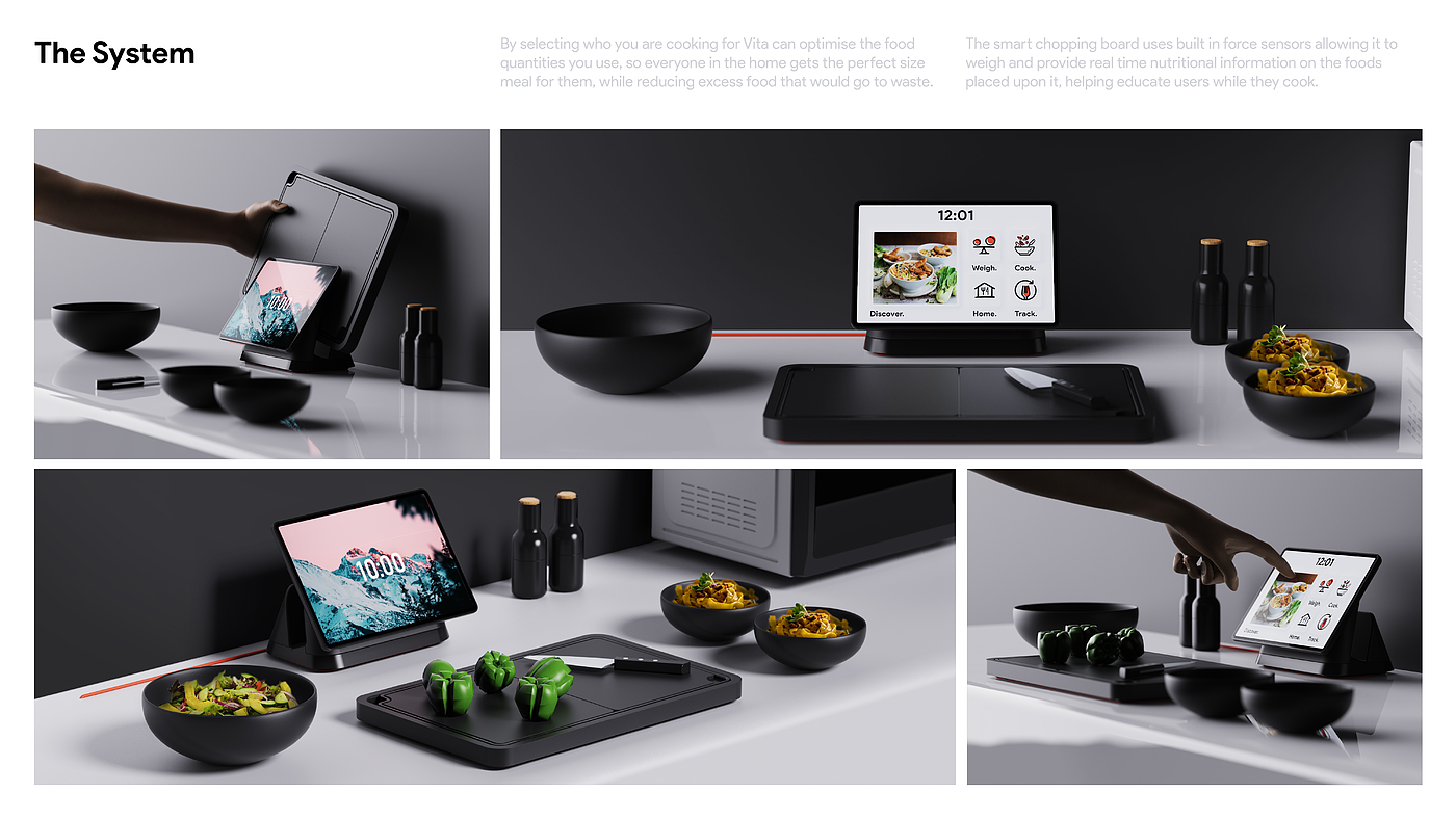 artificial intelligence，VITA，kitchen，product design，product，Home Furnishing，user interface，User experience，