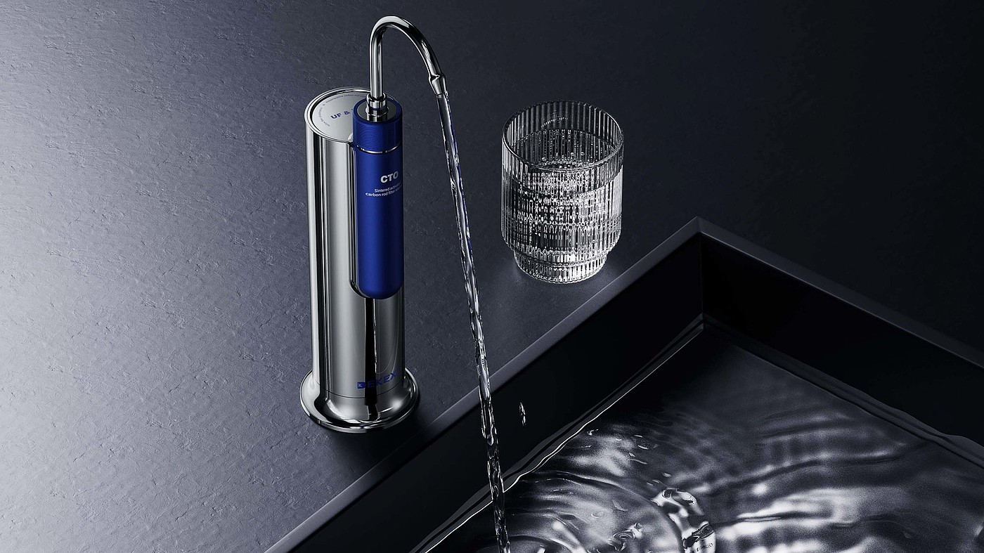 Water purifier，Kitchen supplies，industrial design，product design，DEKEXI，online retailers，Housewear & Furnishings，