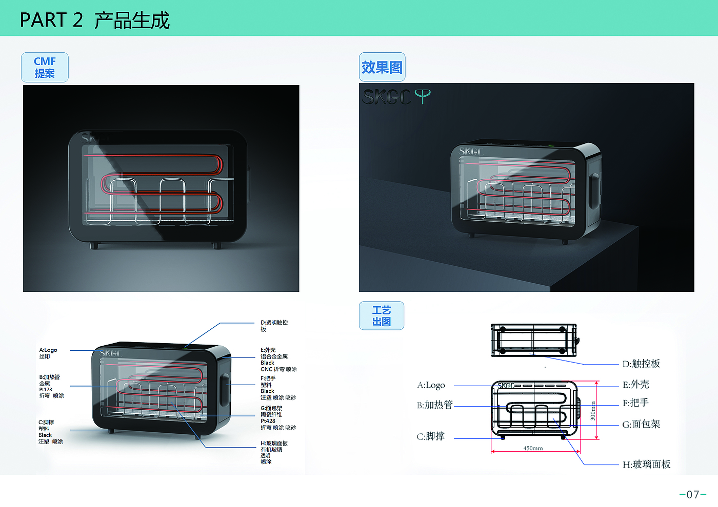 烤箱，透明，