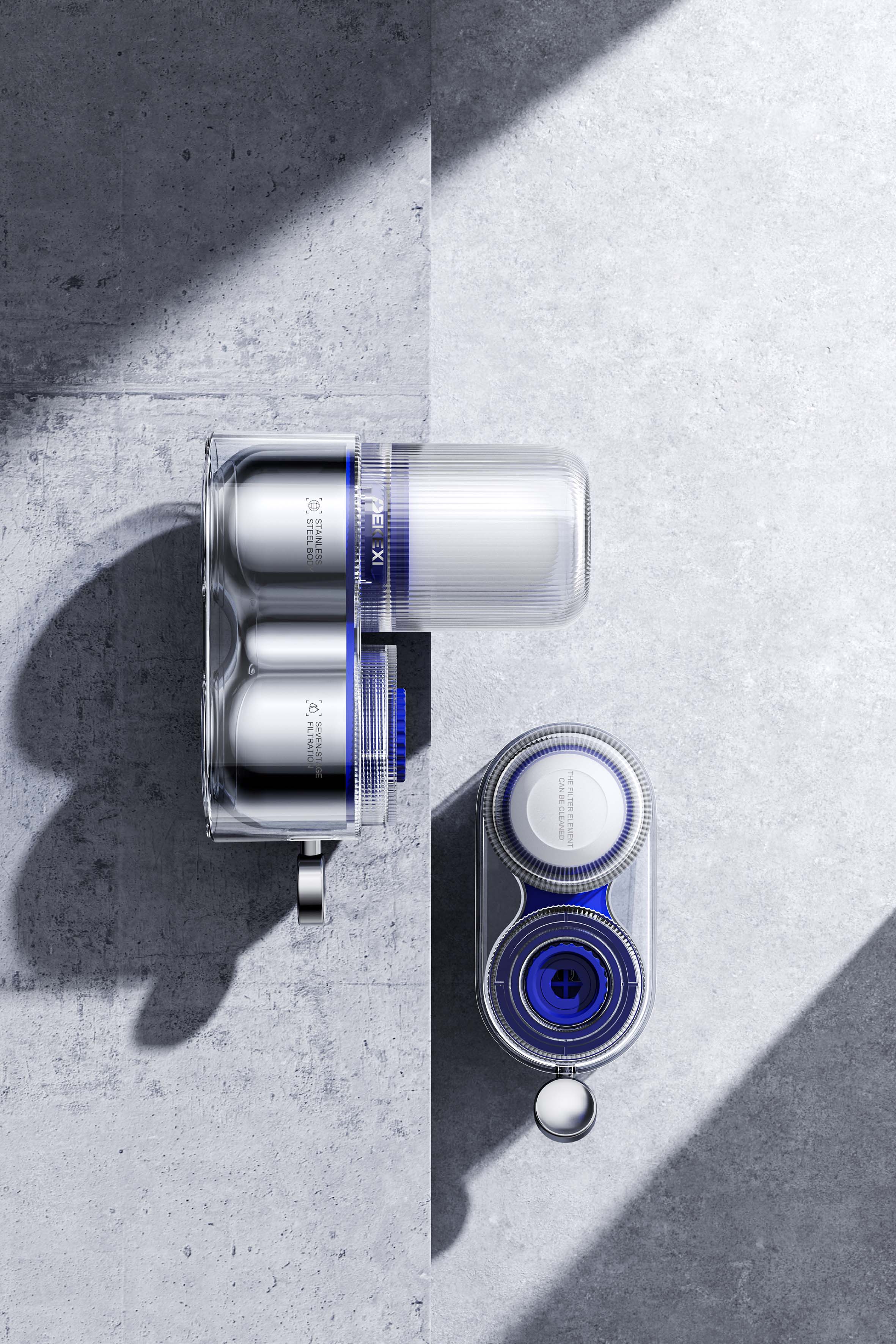 DEKEXI，Water purifier，Clean faucet，product design，industrial design，Kitchen supplies，Housewear & Furnishings，online retailers，