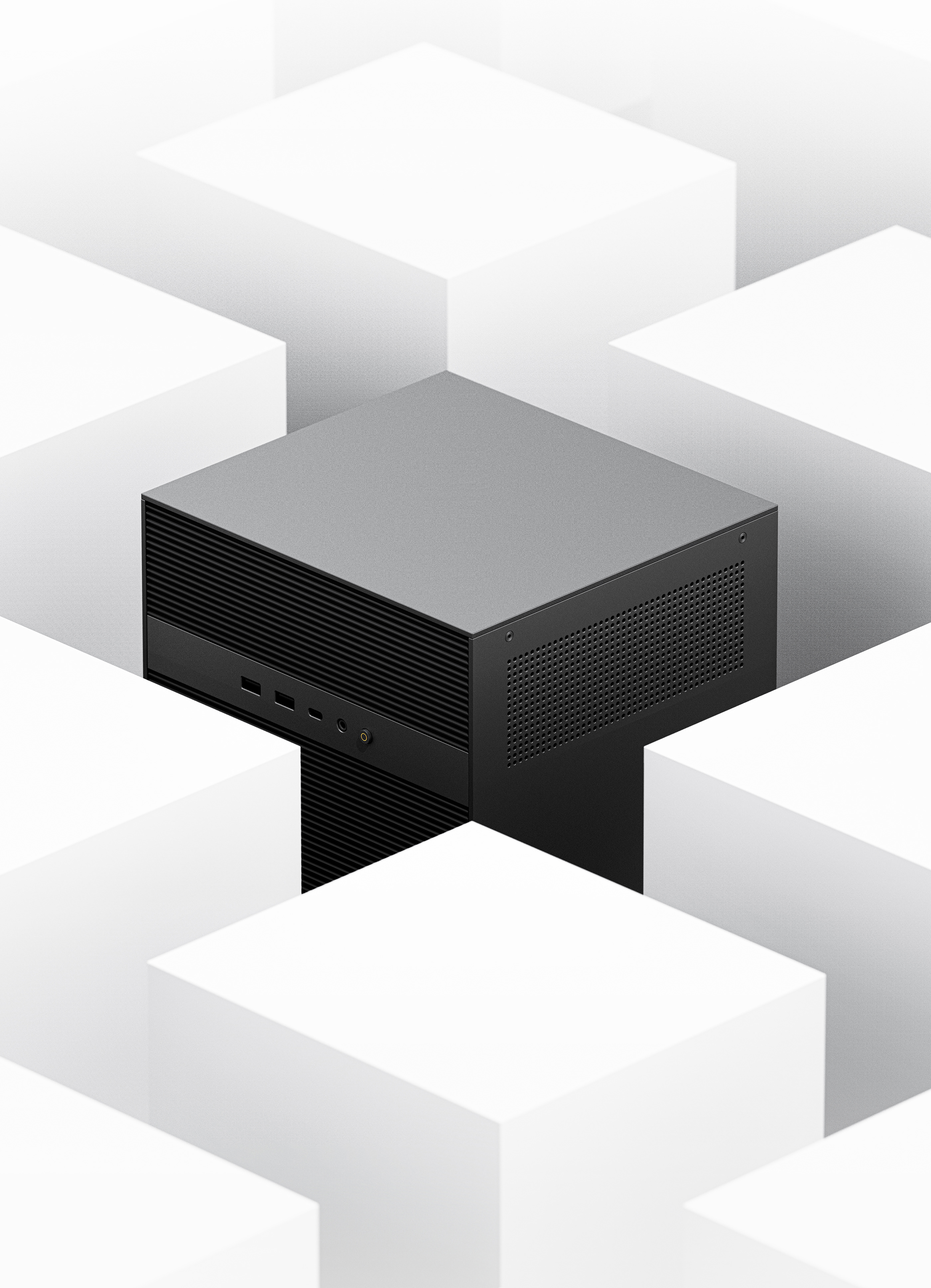 Original works，product design，ZimaCube，Private cloud，Network Storage，Privatization of AI，Data regression，Streamlined design，