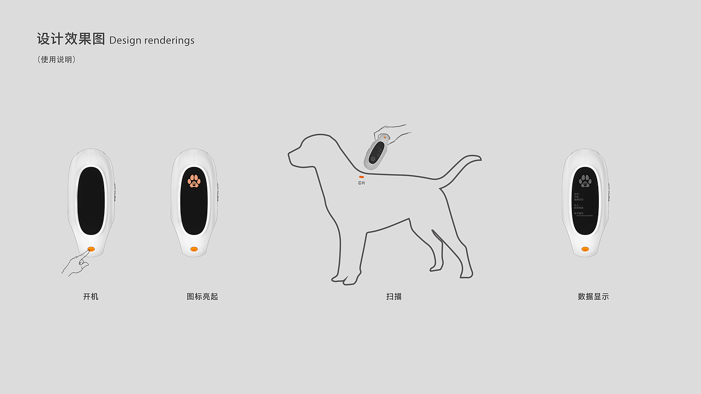 product design，industrial design，Pets，Scanner，