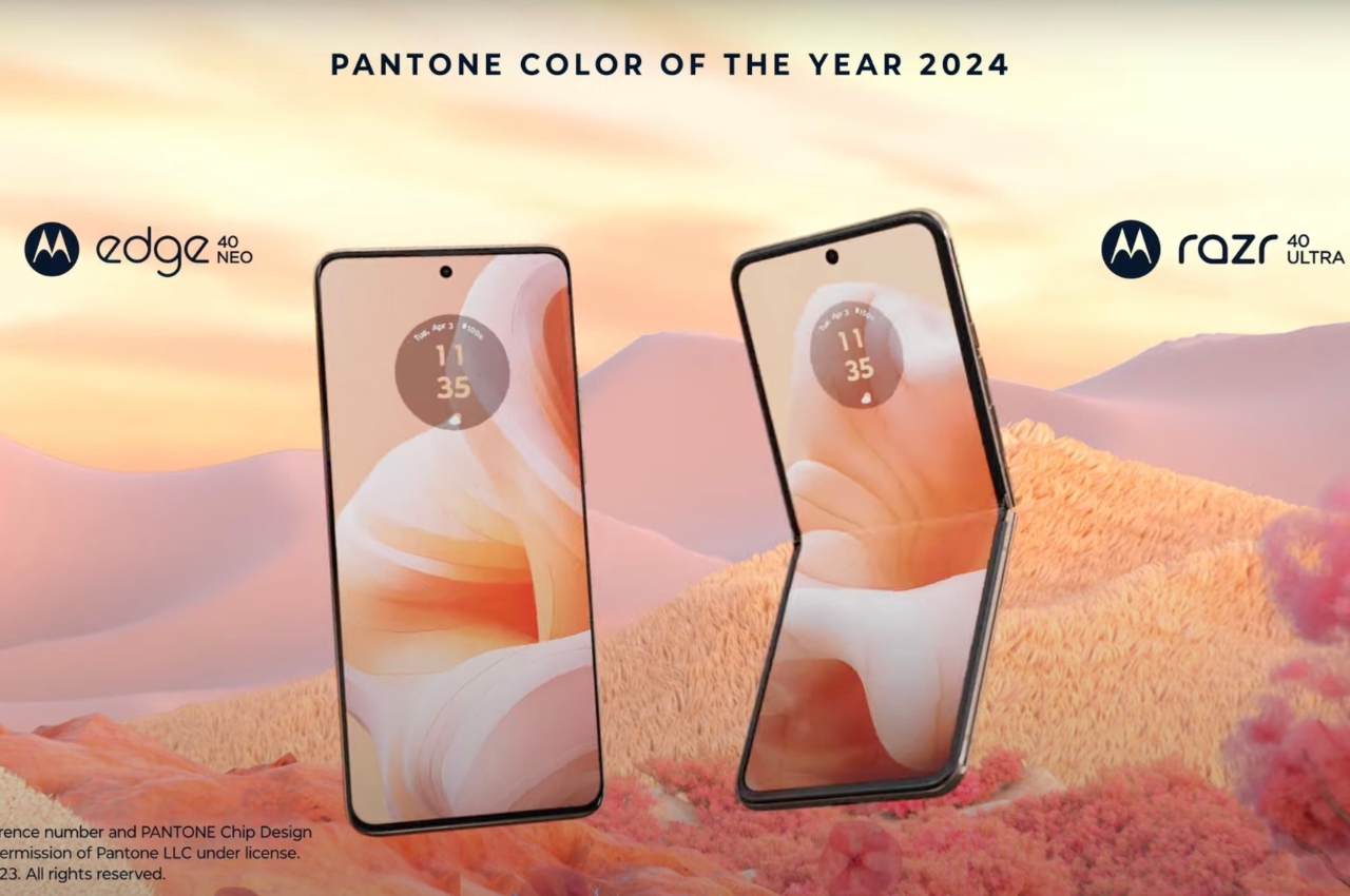 Motorola，product design，mobile phone，Pan Tong，Pantone，