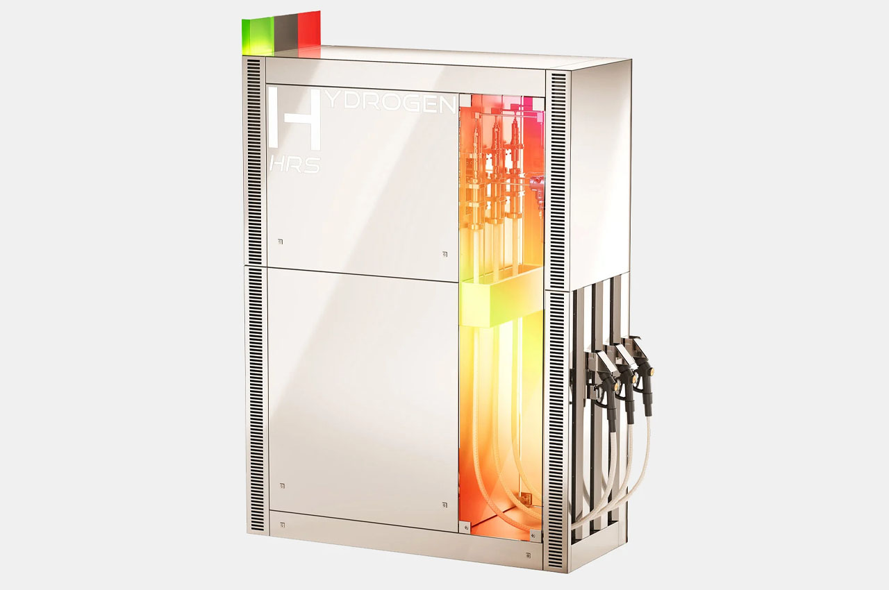 Philippe Starck，hydrogen，Fuel，fuel supply station，HRS，