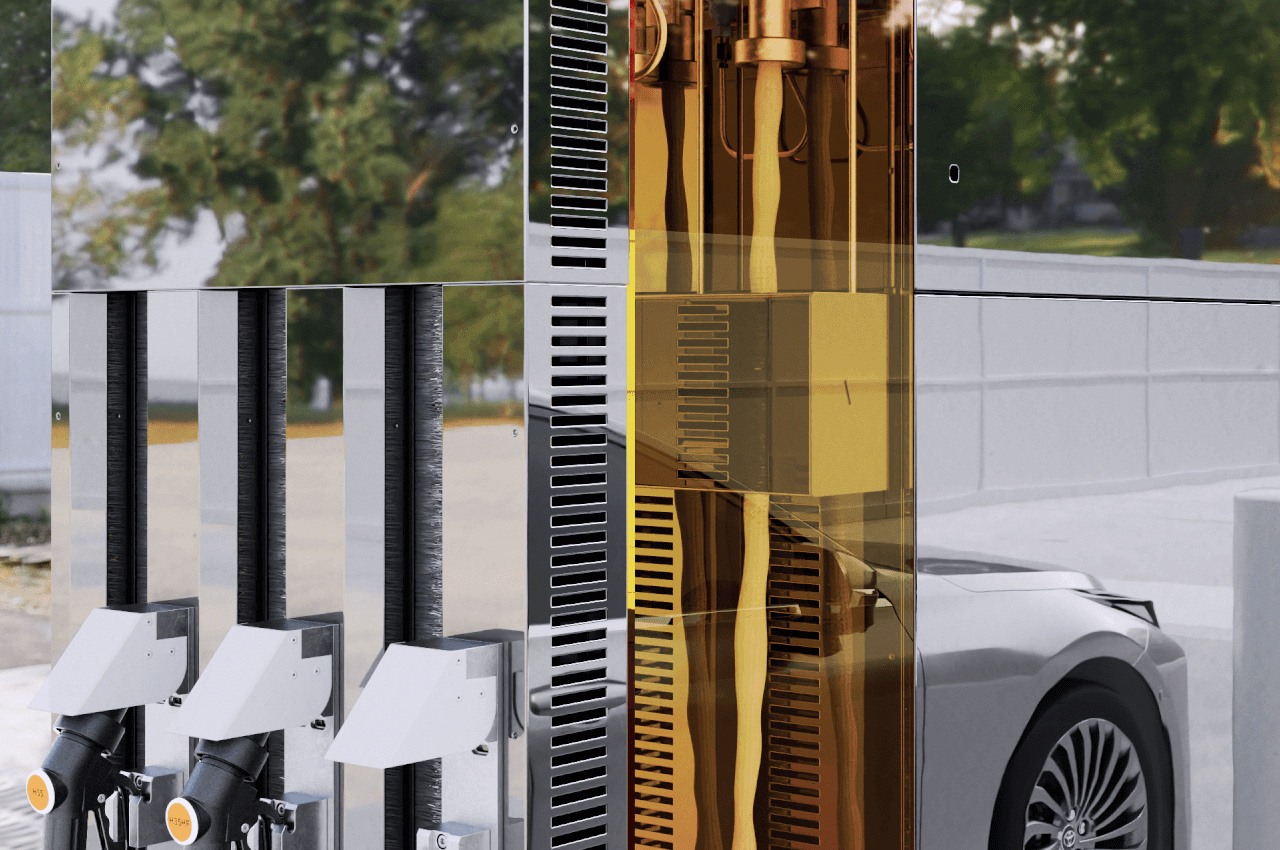 Philippe Starck，hydrogen，Fuel，fuel supply station，HRS，