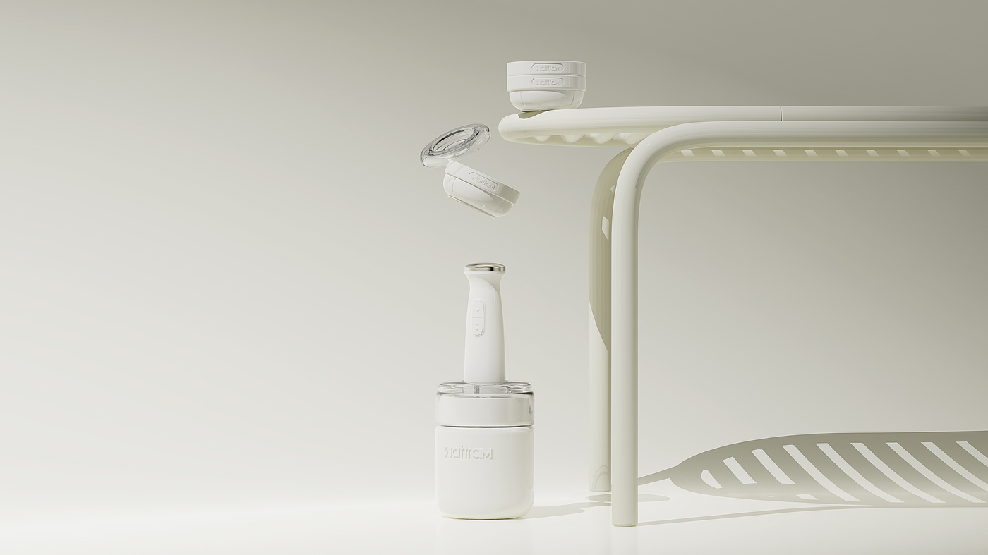 industrial design，product design，small home appliances，Logo design，sample reels，Product rendering，Wall breaker，Design，