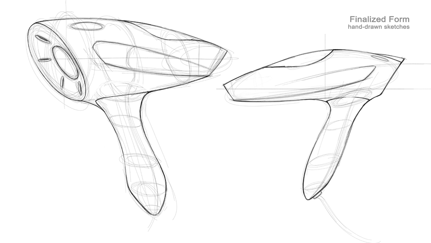 hair drier，Ferrari，conceptual design，
