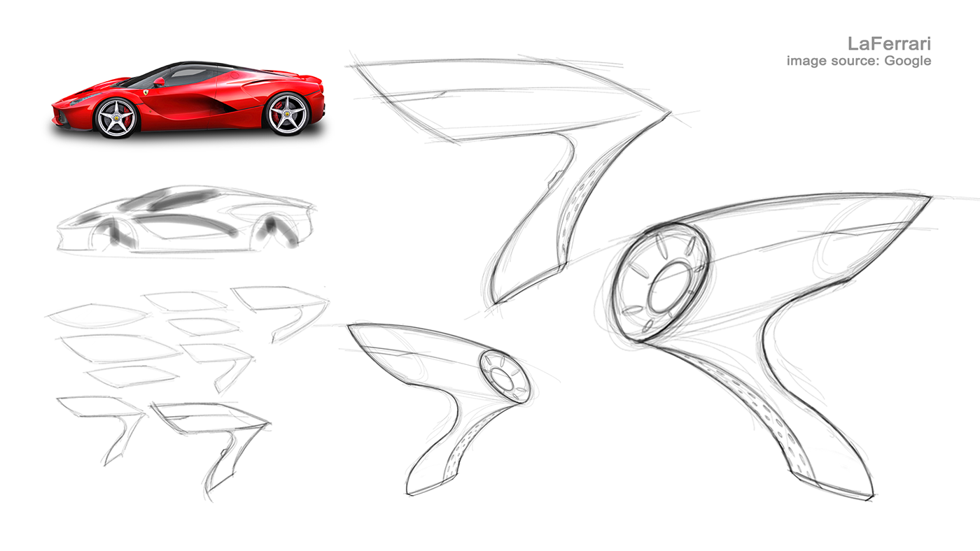 hair drier，Ferrari，conceptual design，