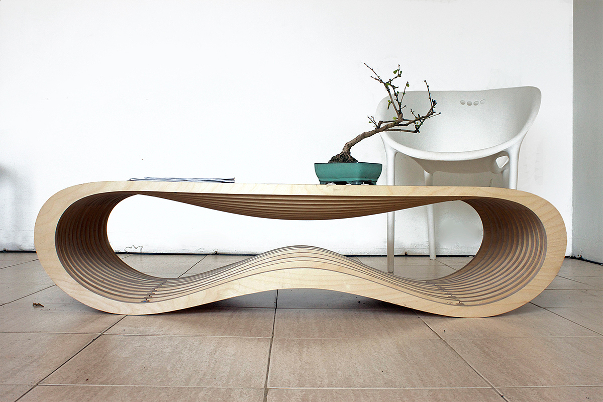 Javier Olmeda，木制，咖啡桌，沙发，家具，
