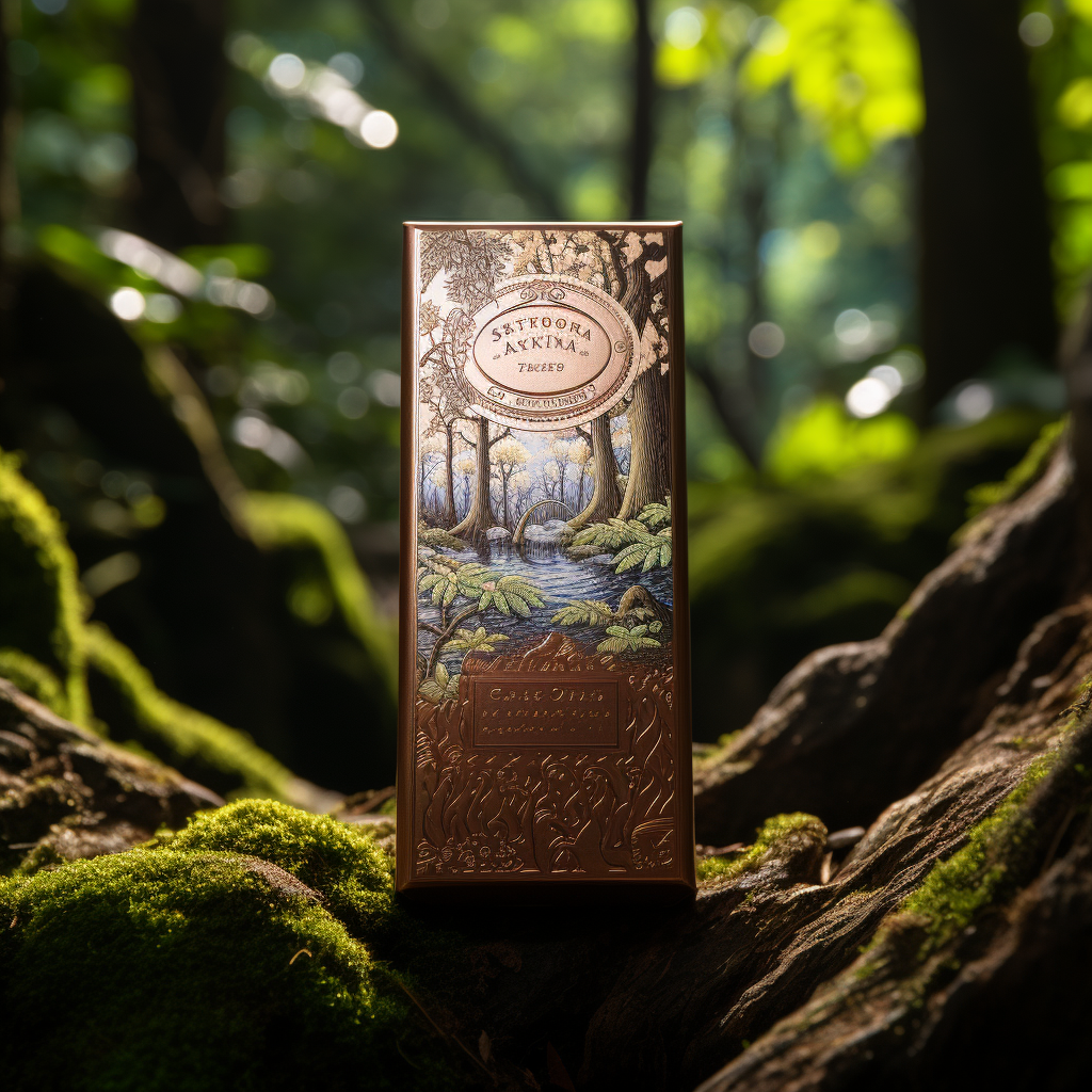 Advanced gift box chocolate biscuit snacks packaging design，