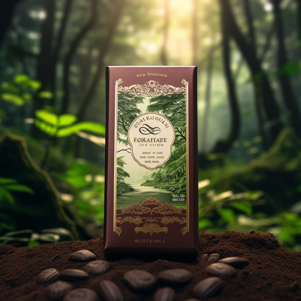 Advanced gift box chocolate biscuit snacks packaging design，