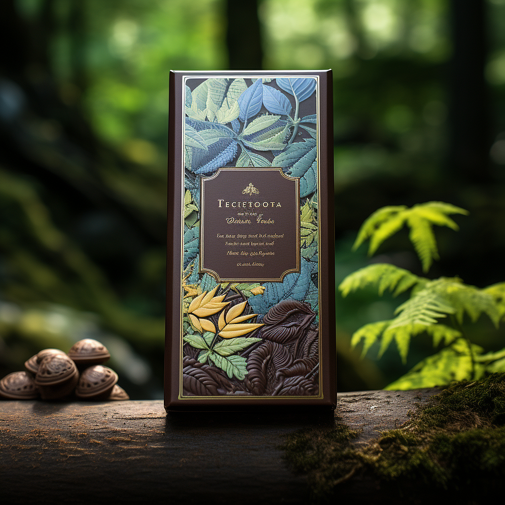 Advanced gift box chocolate biscuit snacks packaging design，